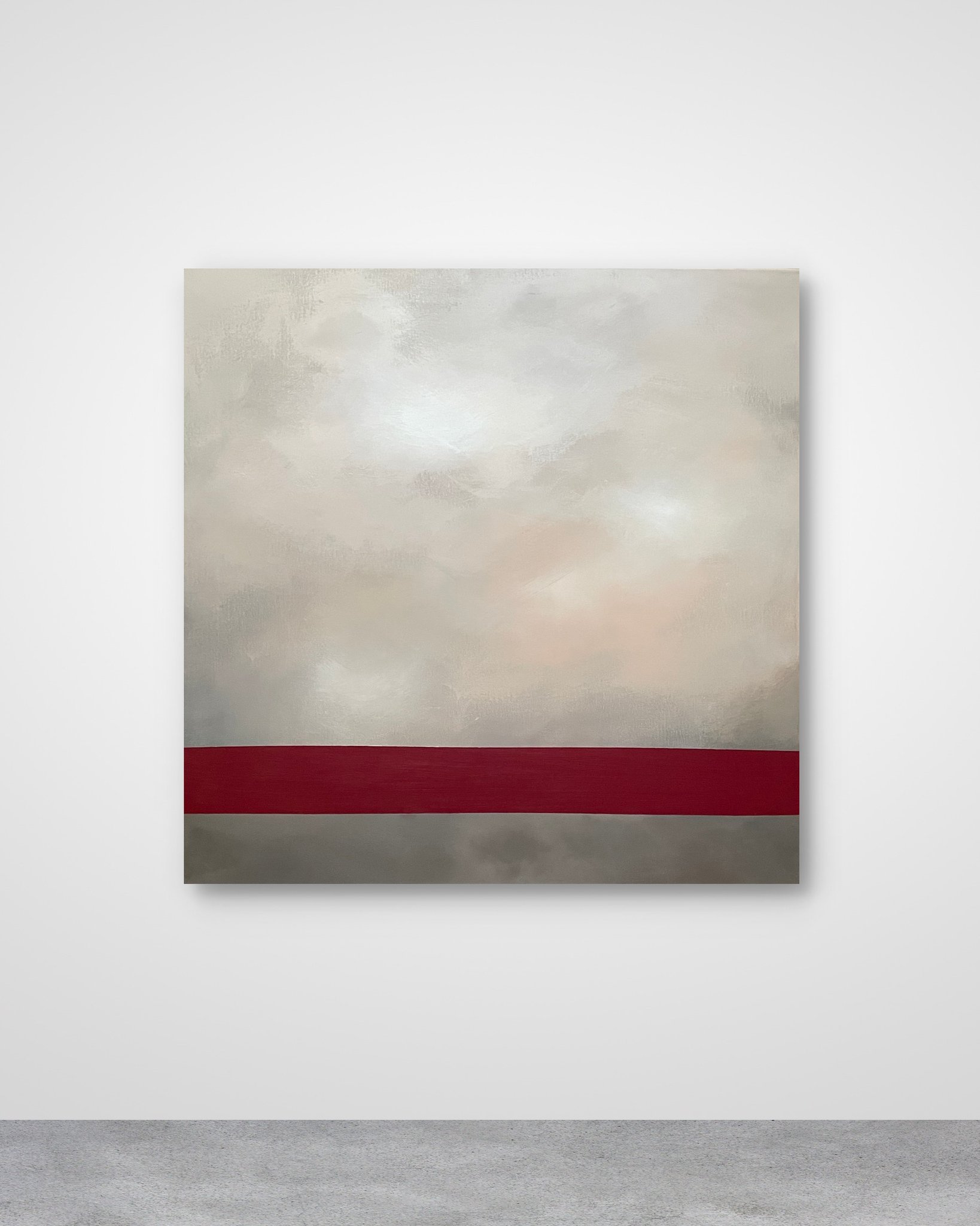 JEU DE PEAU, Acrylic on canvas, 120 x 120 cm, 2025