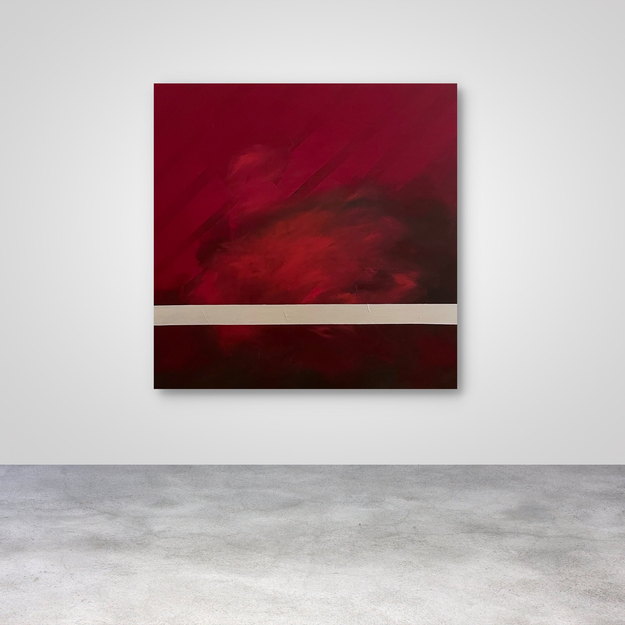 JEU XVI, Acrylic on canvas, 160 x 160 cm, 2024