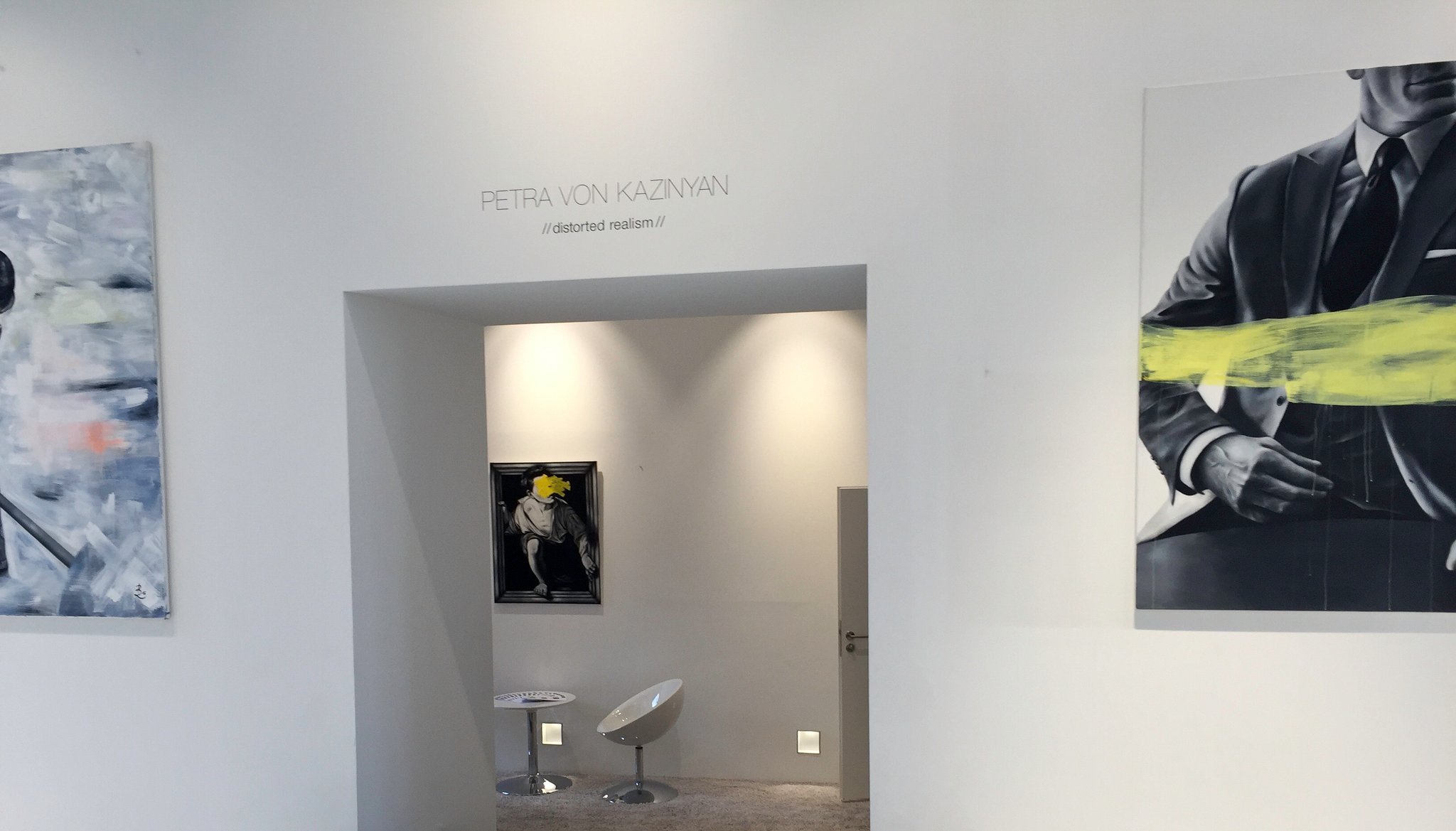 Installation views DISTORTED REALISM / Solo show / Sveta Art Gallery / Frankfurt am Main, Germany / 2016