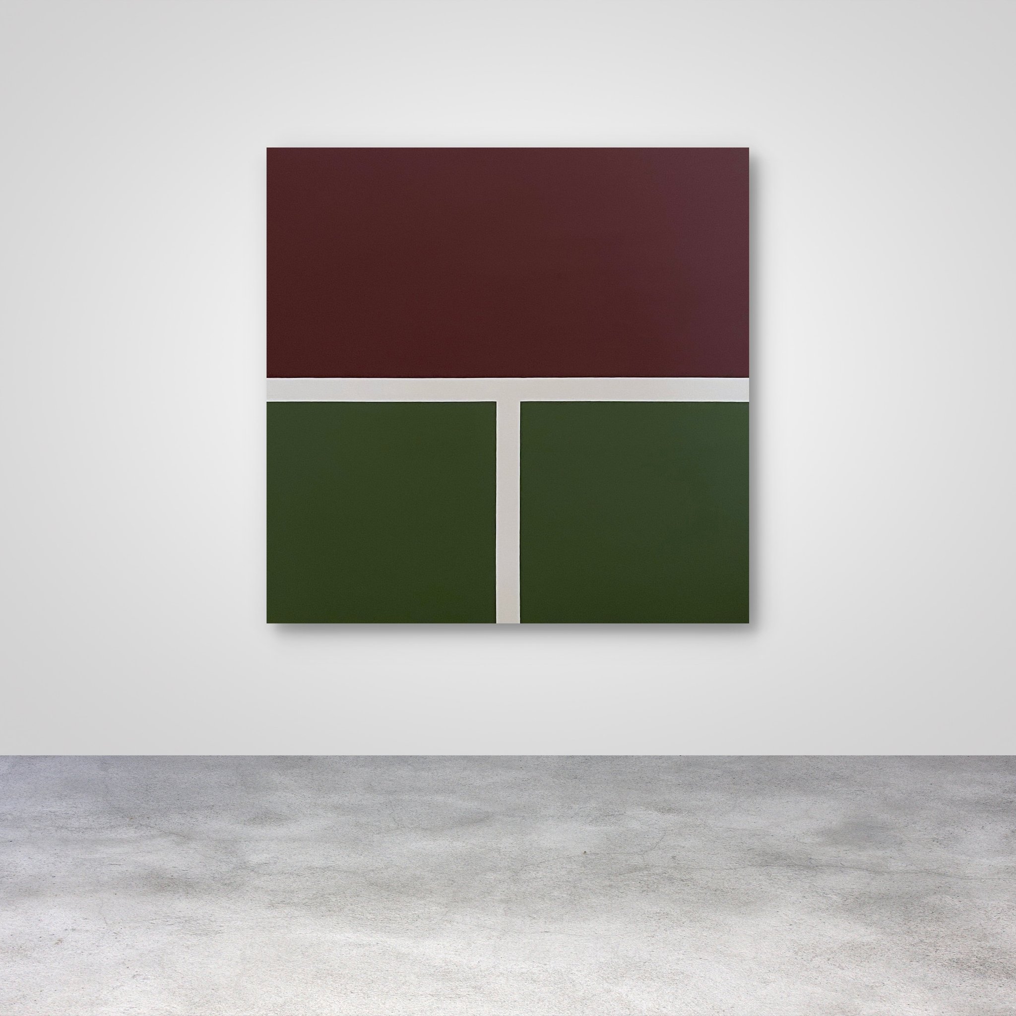 JEU V, Acrylic on canvas, 100 x 100 cm, 2024