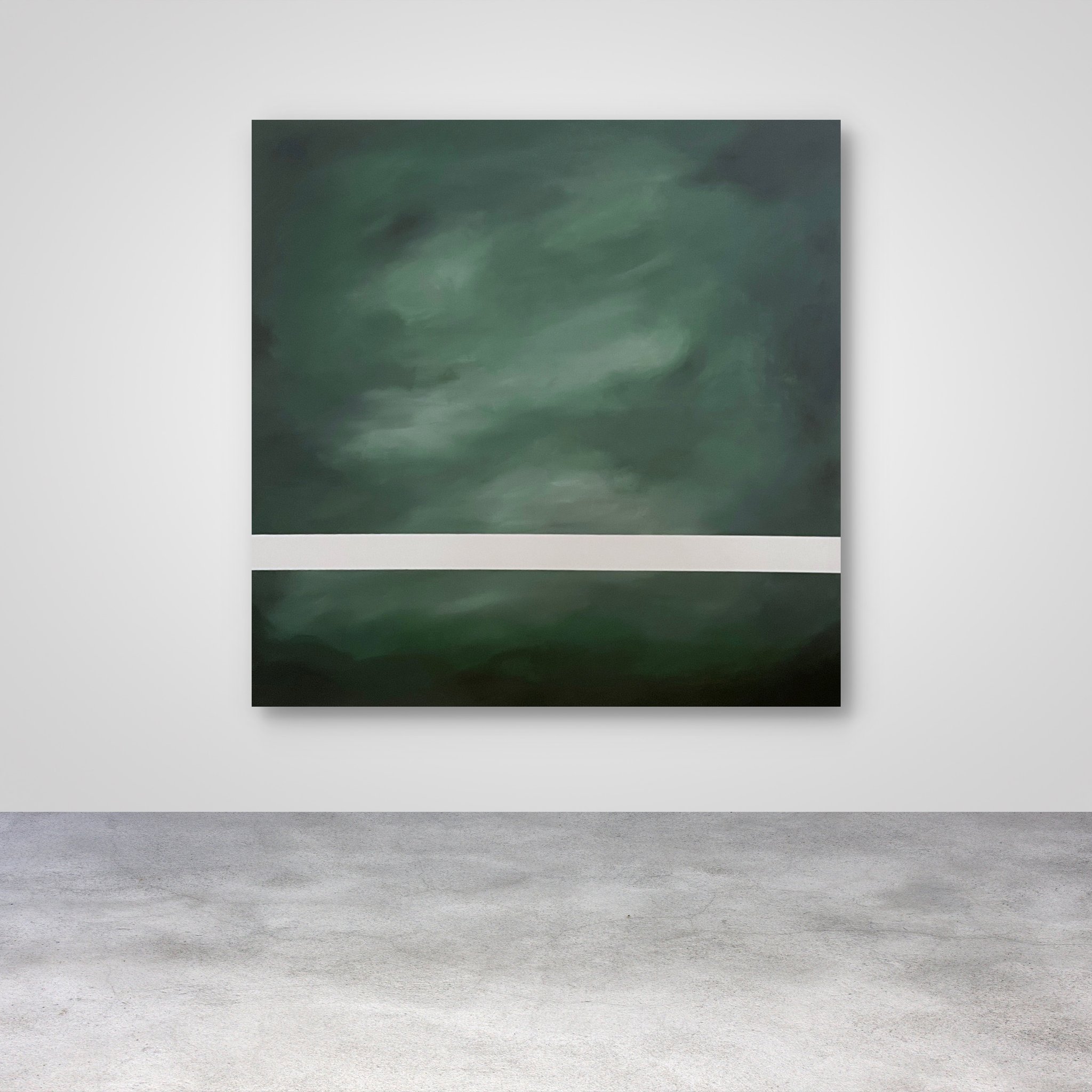 JEU XV, Acrylic on canvas, 170 x 170 cm, 2024