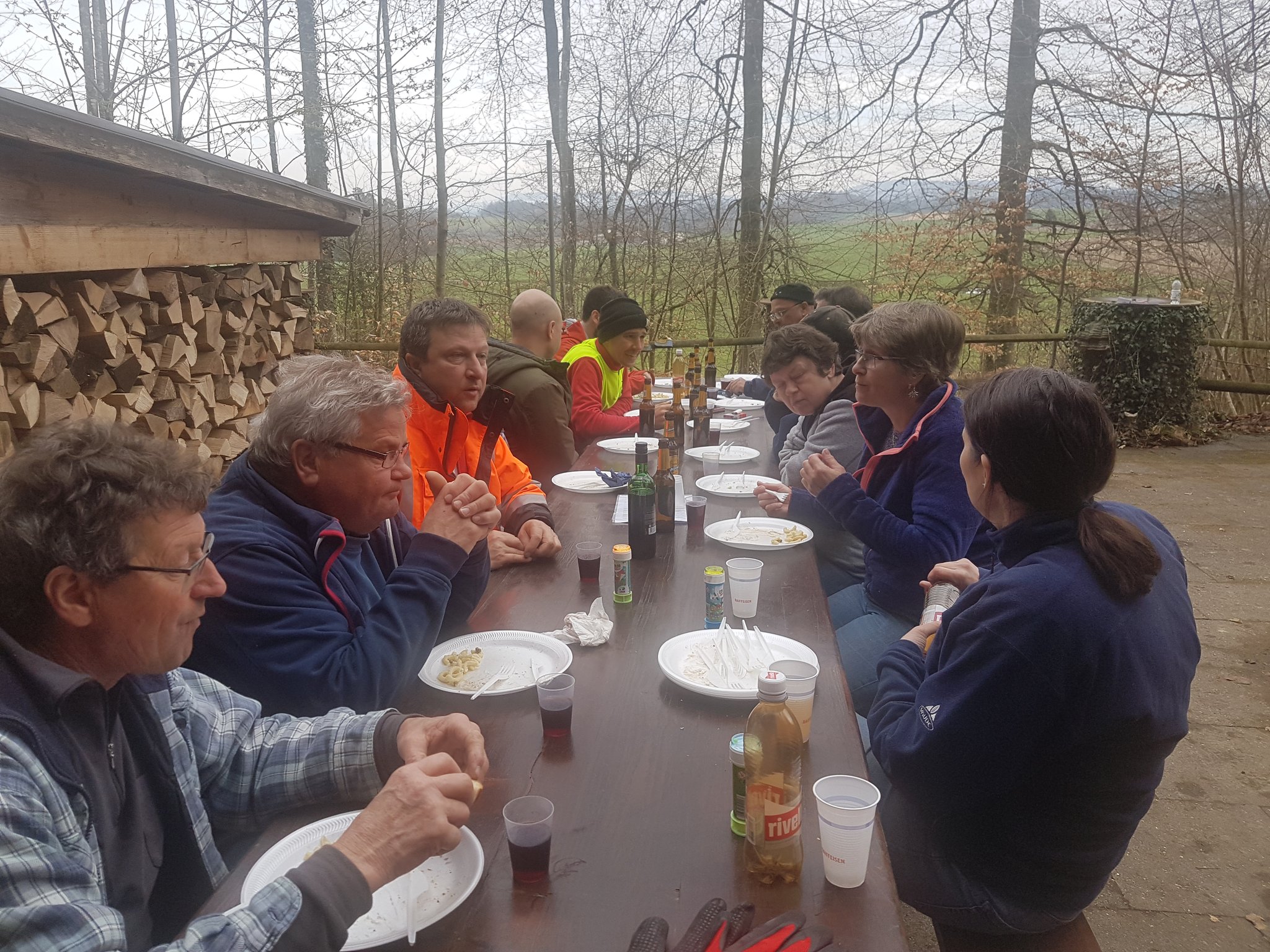 Frühlingsputz Clubhütte