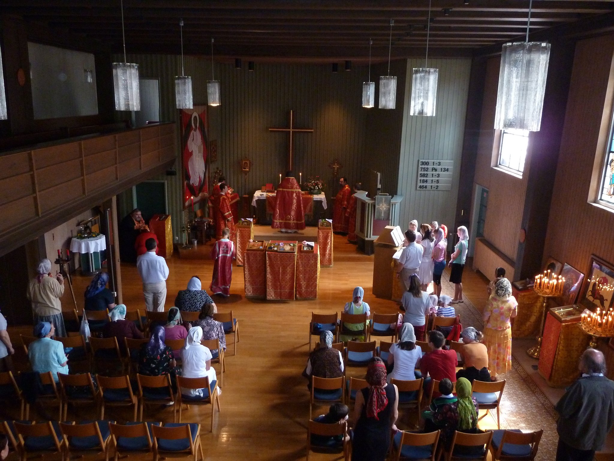 Престольный праздник в новом храме, Stuttgart-Feuerbach, 1 августа 2010 года