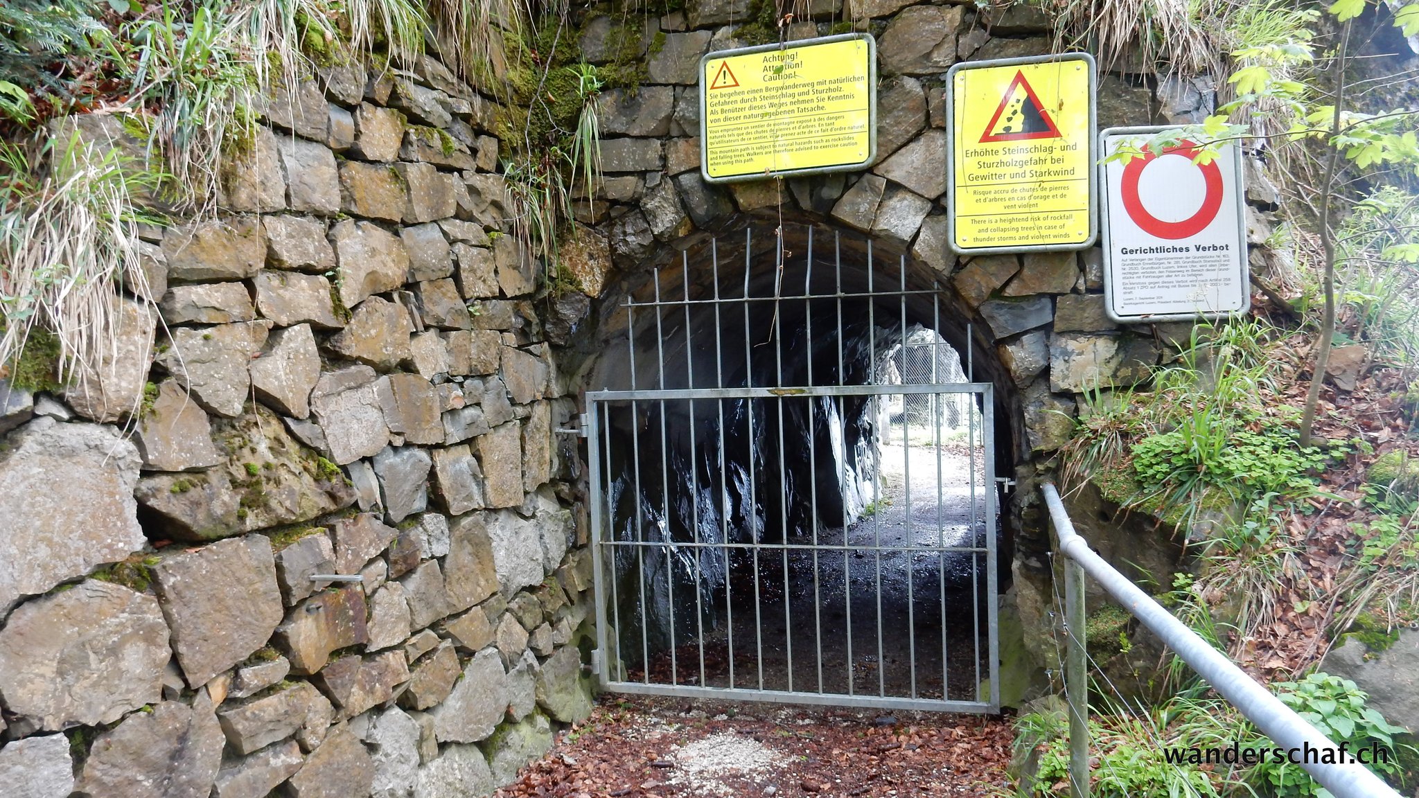 leider ist der Hammetschwand Weg noch gesperrt