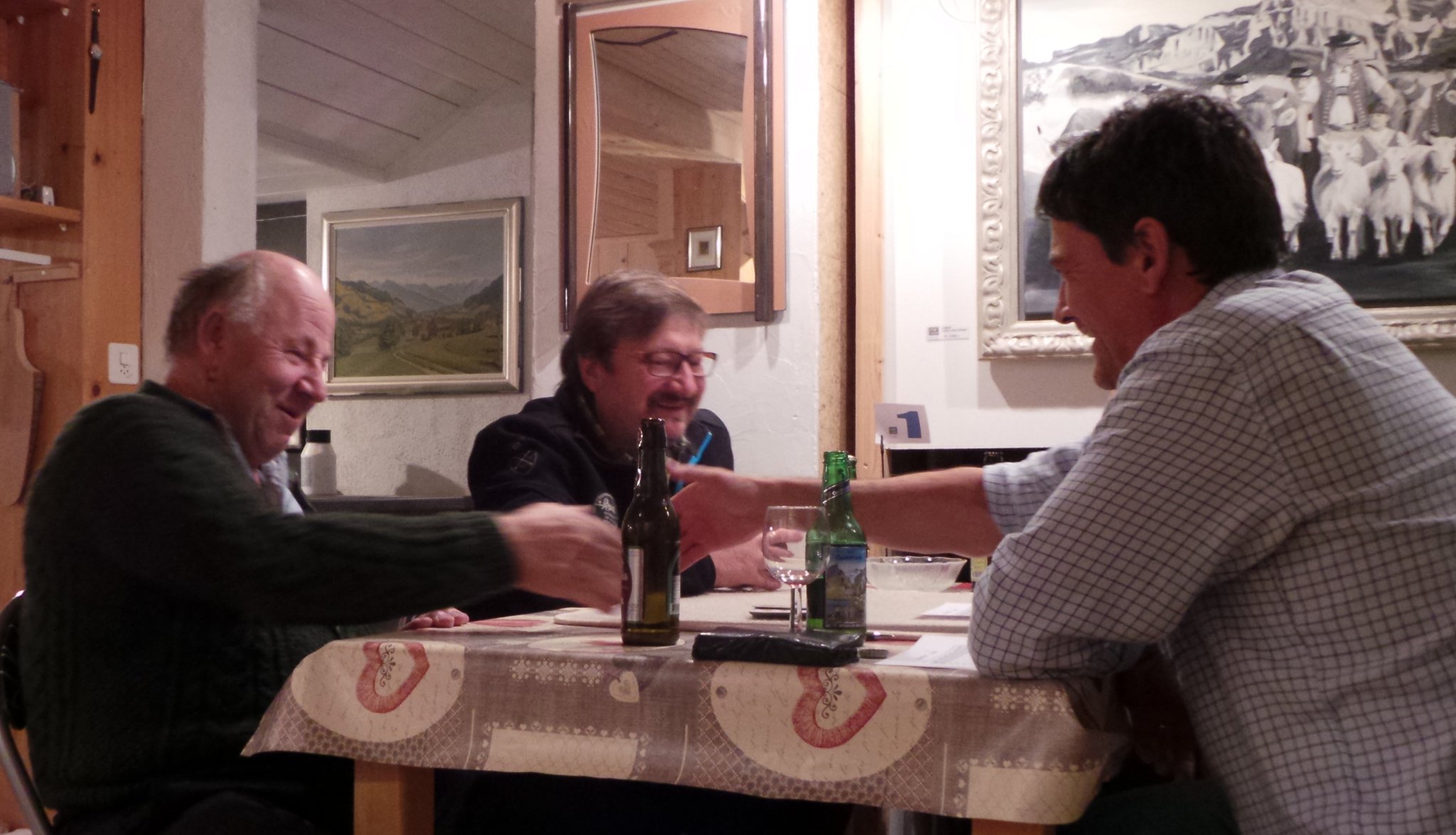 Die Gemühtlichkeit steht im Vordergrund