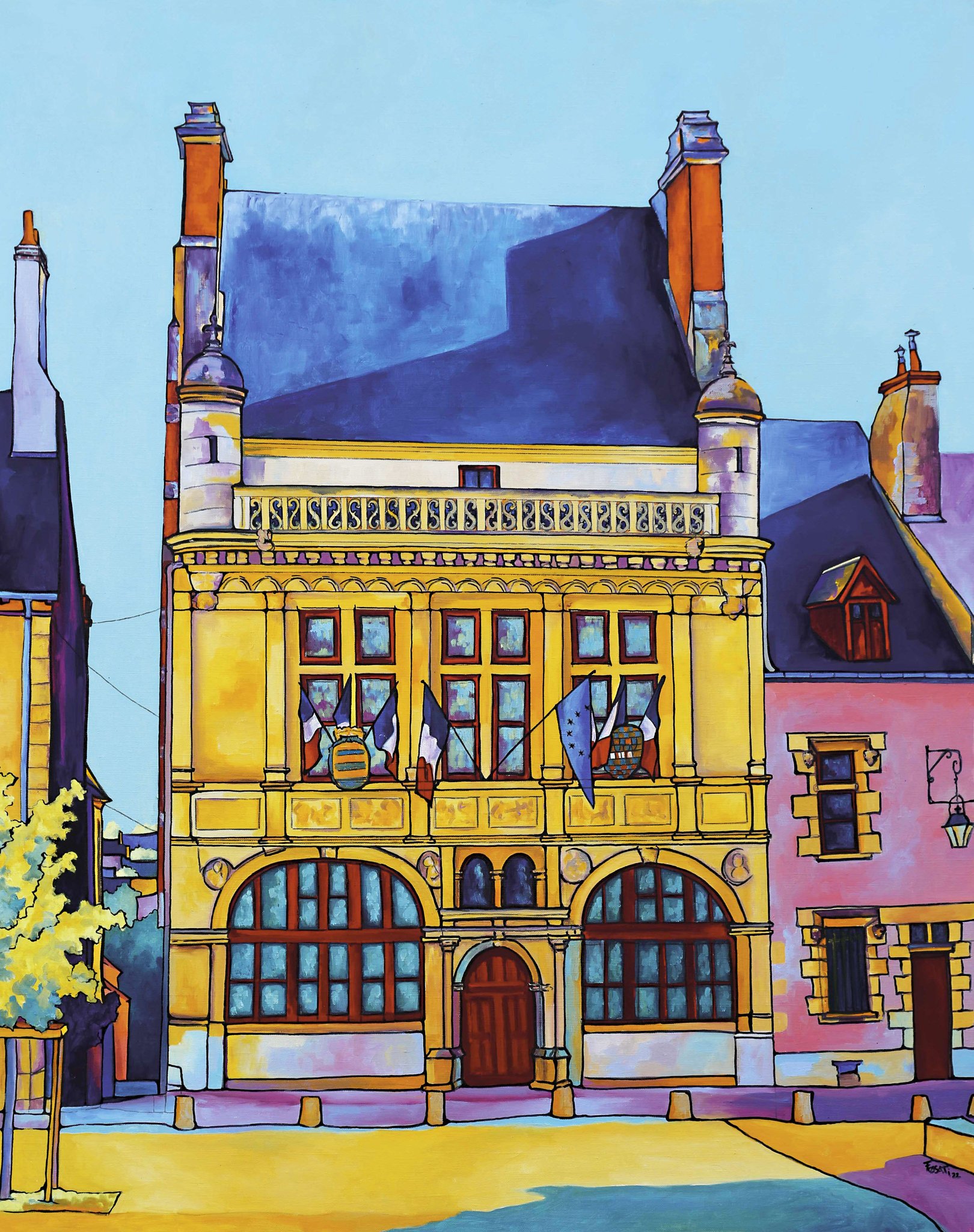 L'hôtel de ville de Beaugency