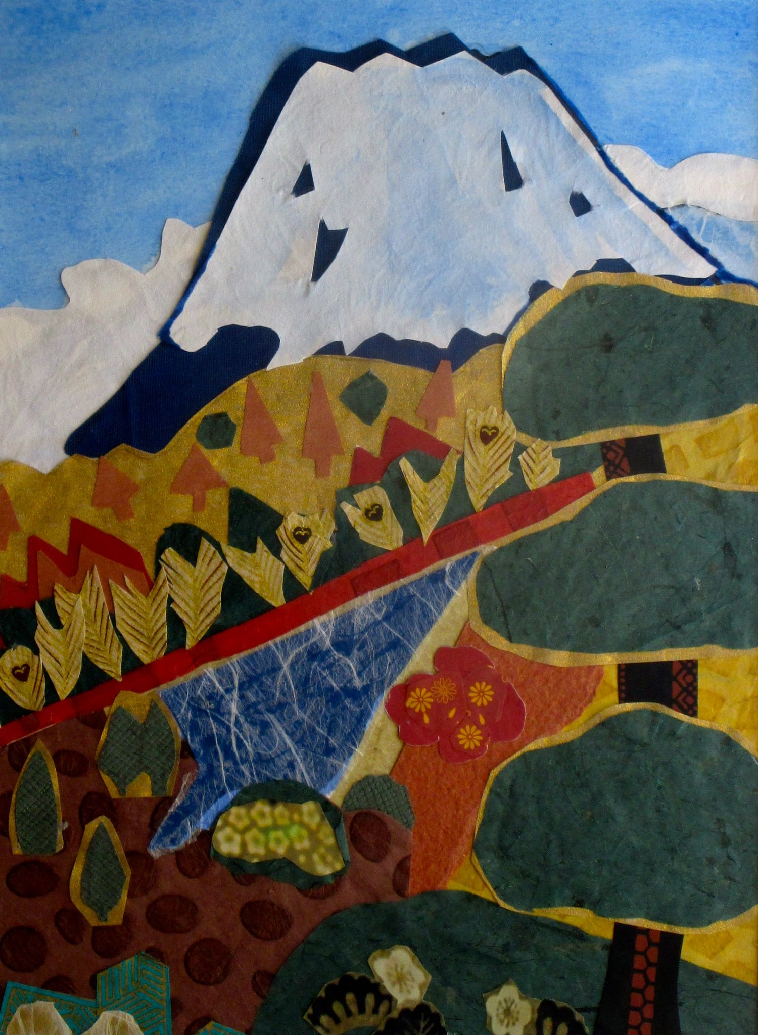 Fuji-San II, 16 x 20, matted