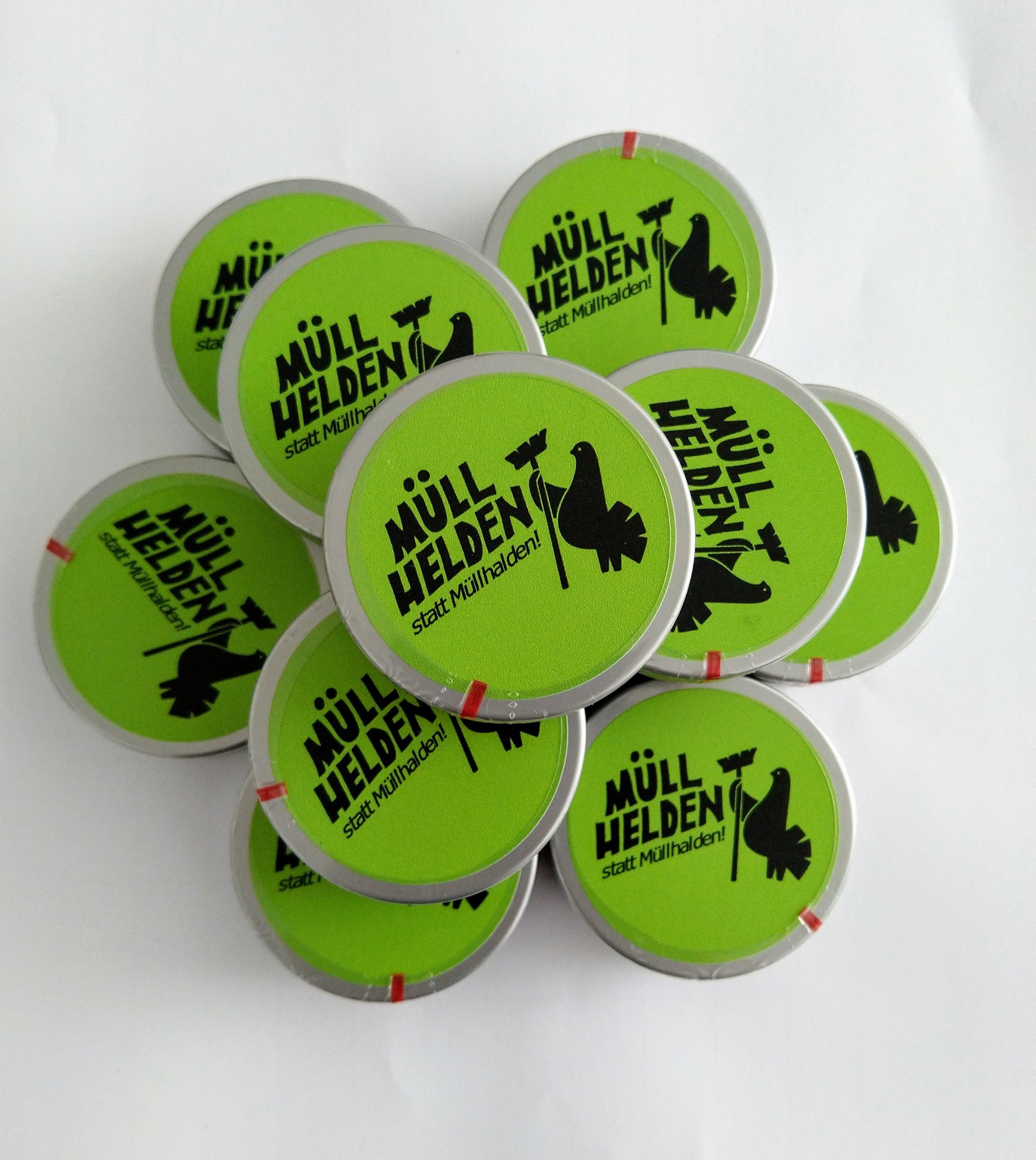 Nachhaltige Give-Aways (Taschenaschenbecher)