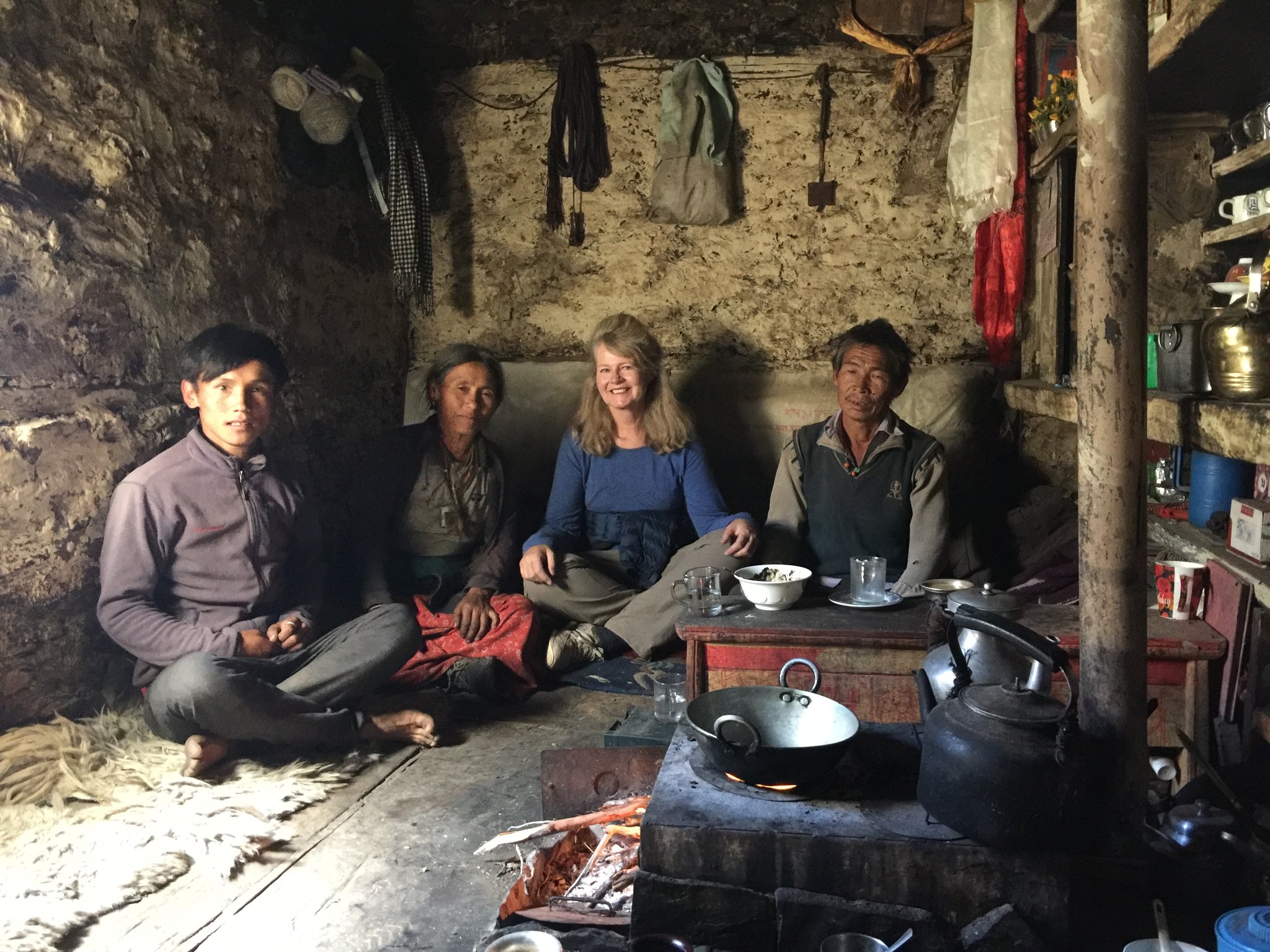 Bei Verwandten zum essen eingeladen...