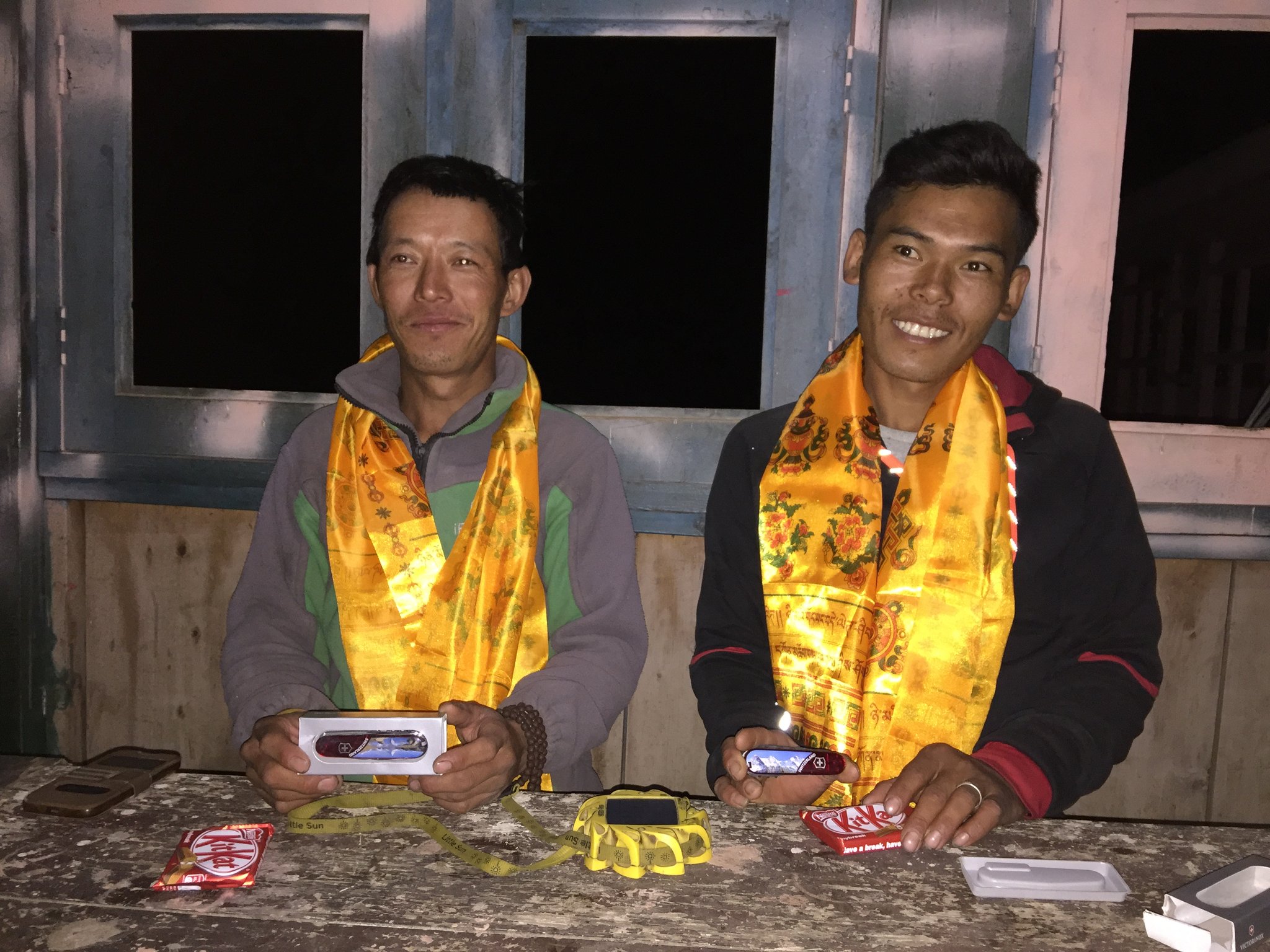 Unsere Begleiter Tseptang und Gyamtso