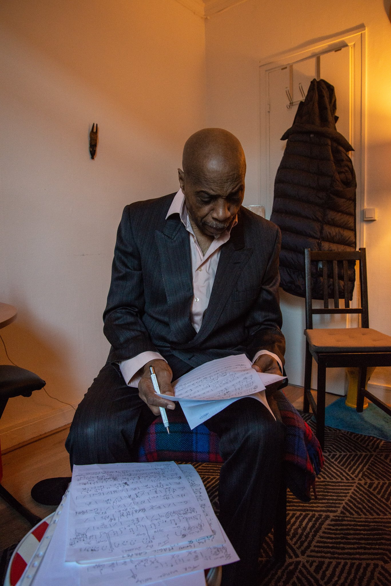 Derek Martin, Portrait, Léo Derivot, Paris, 2019