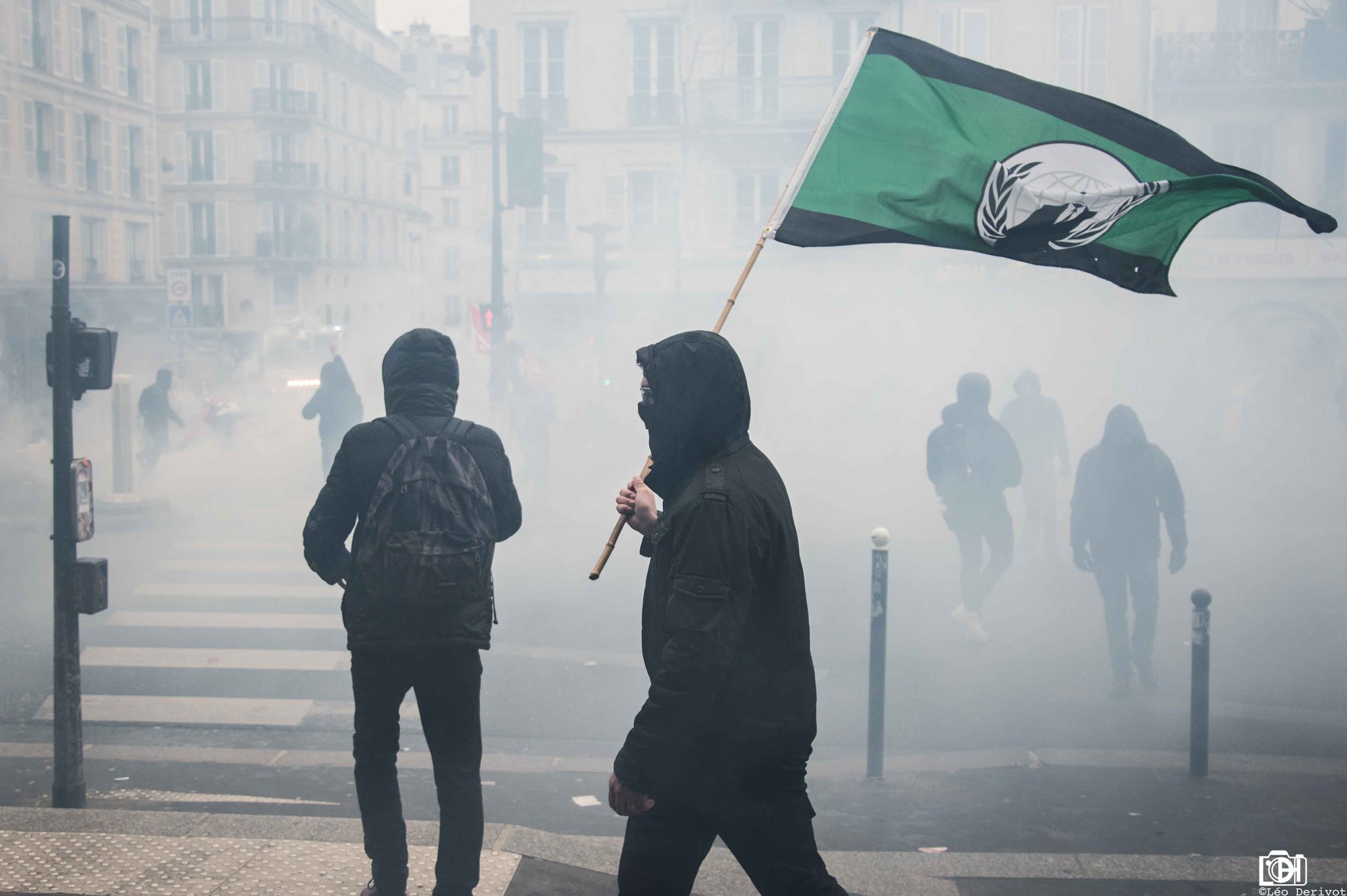 Manifestation contre le gouvernement Macron, Paris, 22 Mars 2018