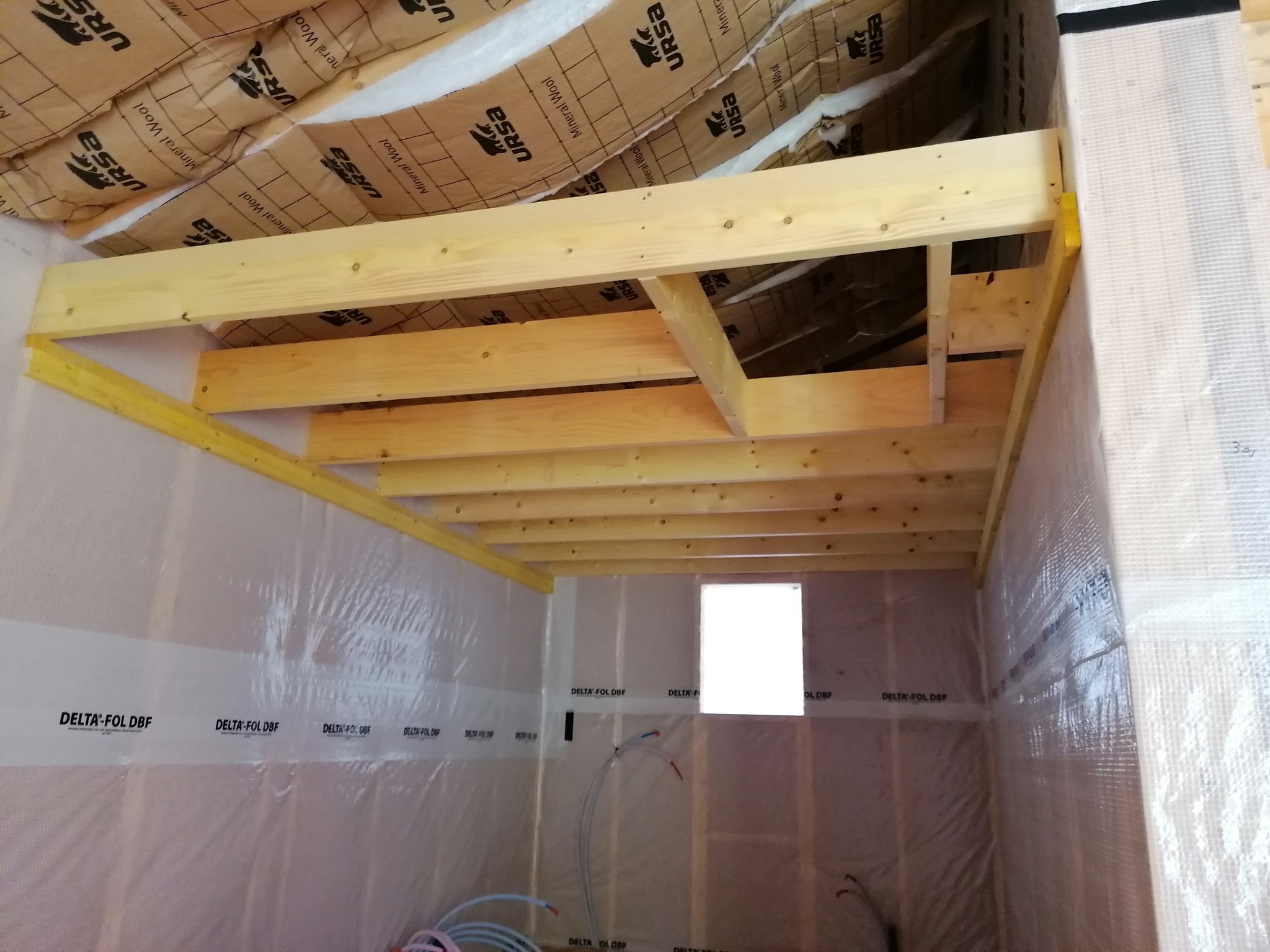 Isolation murs et plafond