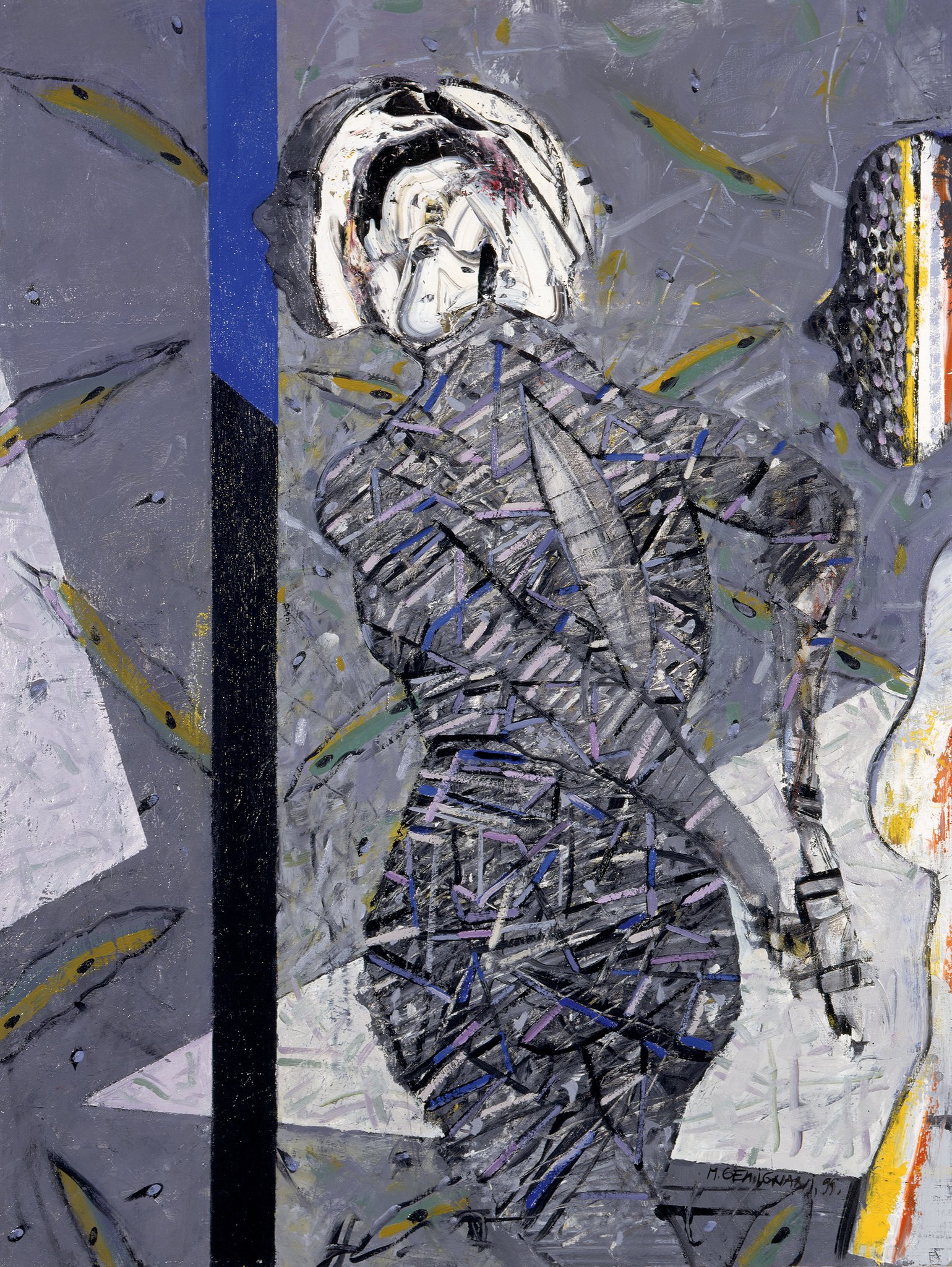 Un court instant de doute - 130x97