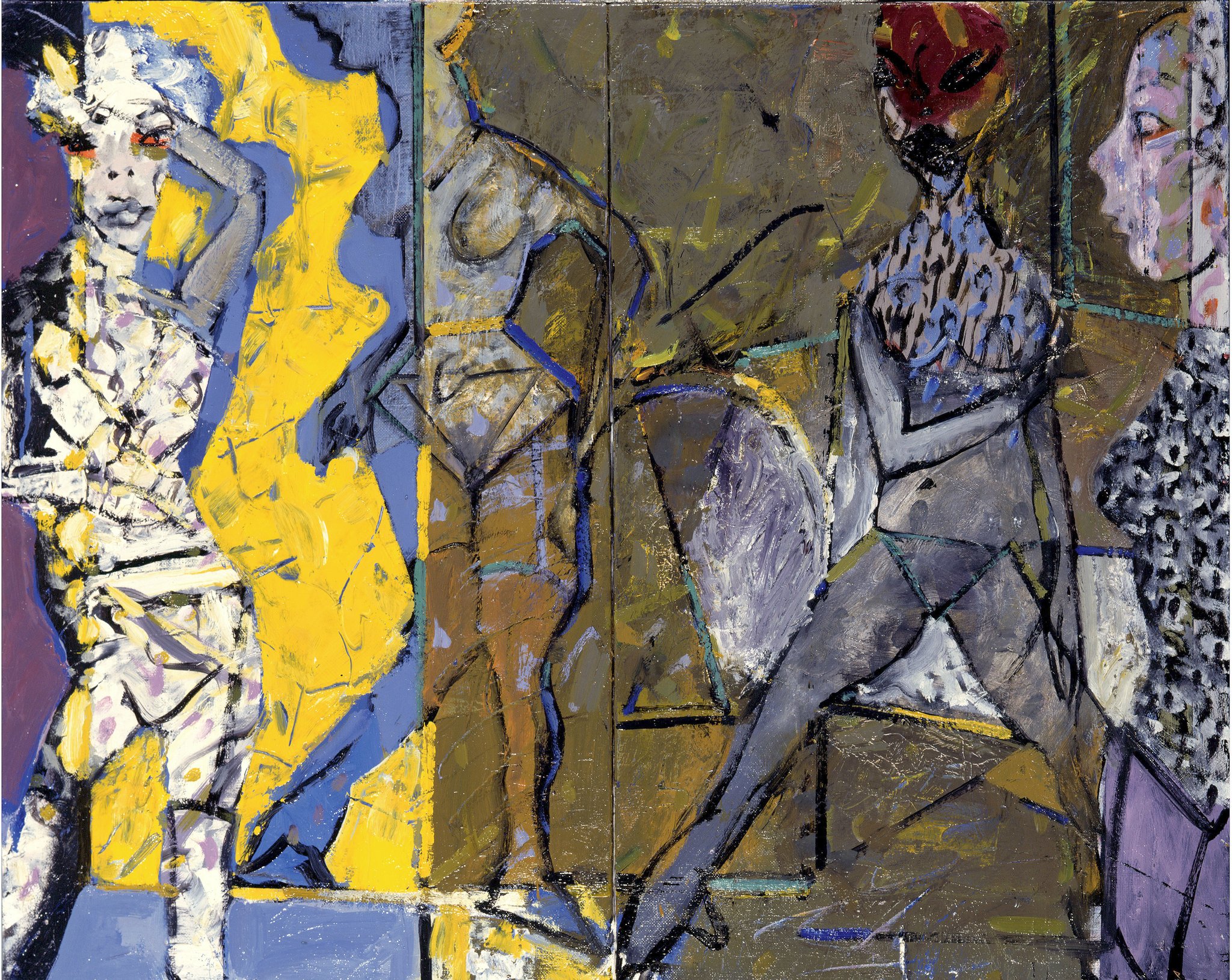 Quatuor à corps - 60x73