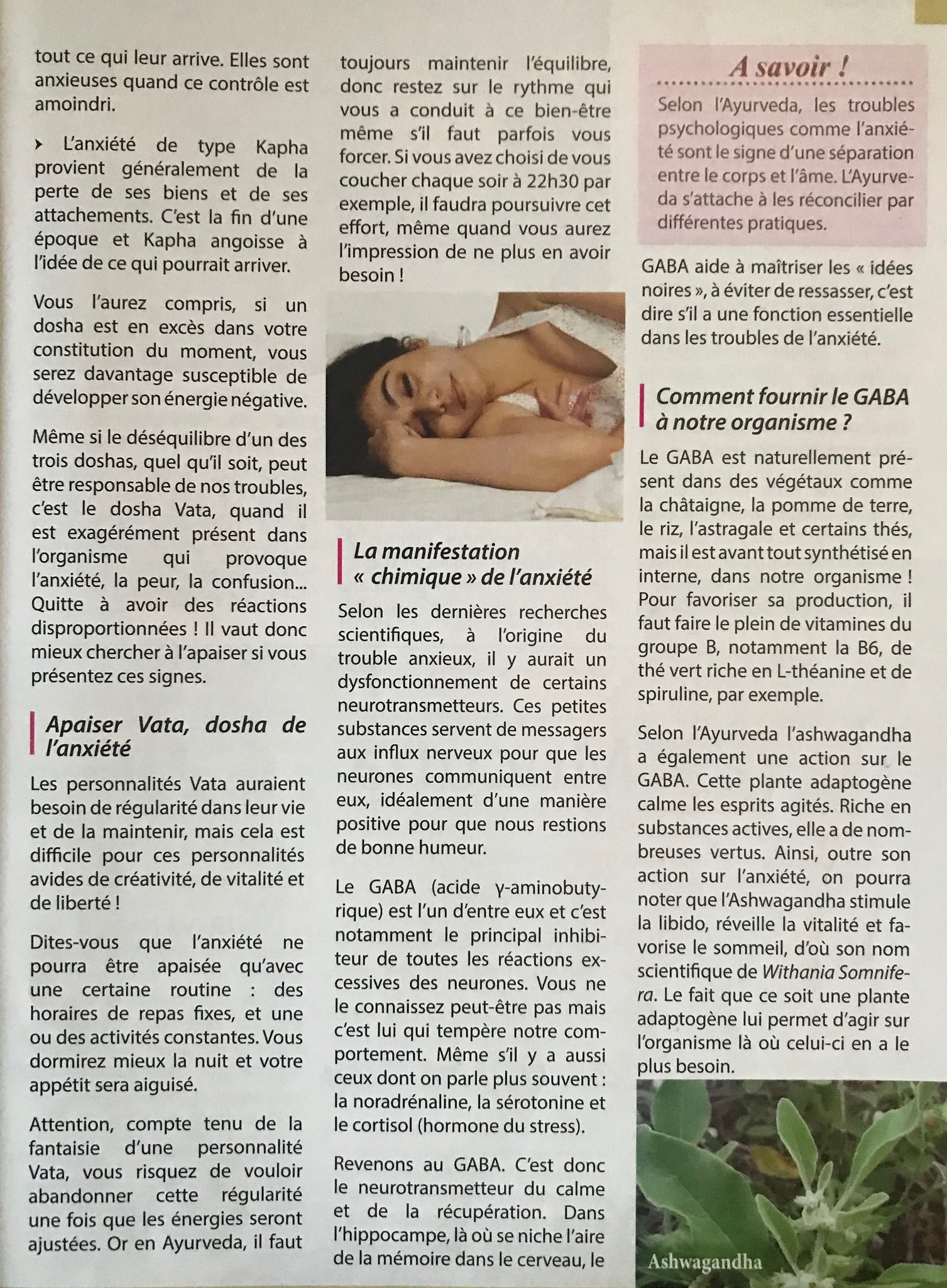 journal de l'ayurvéda 3