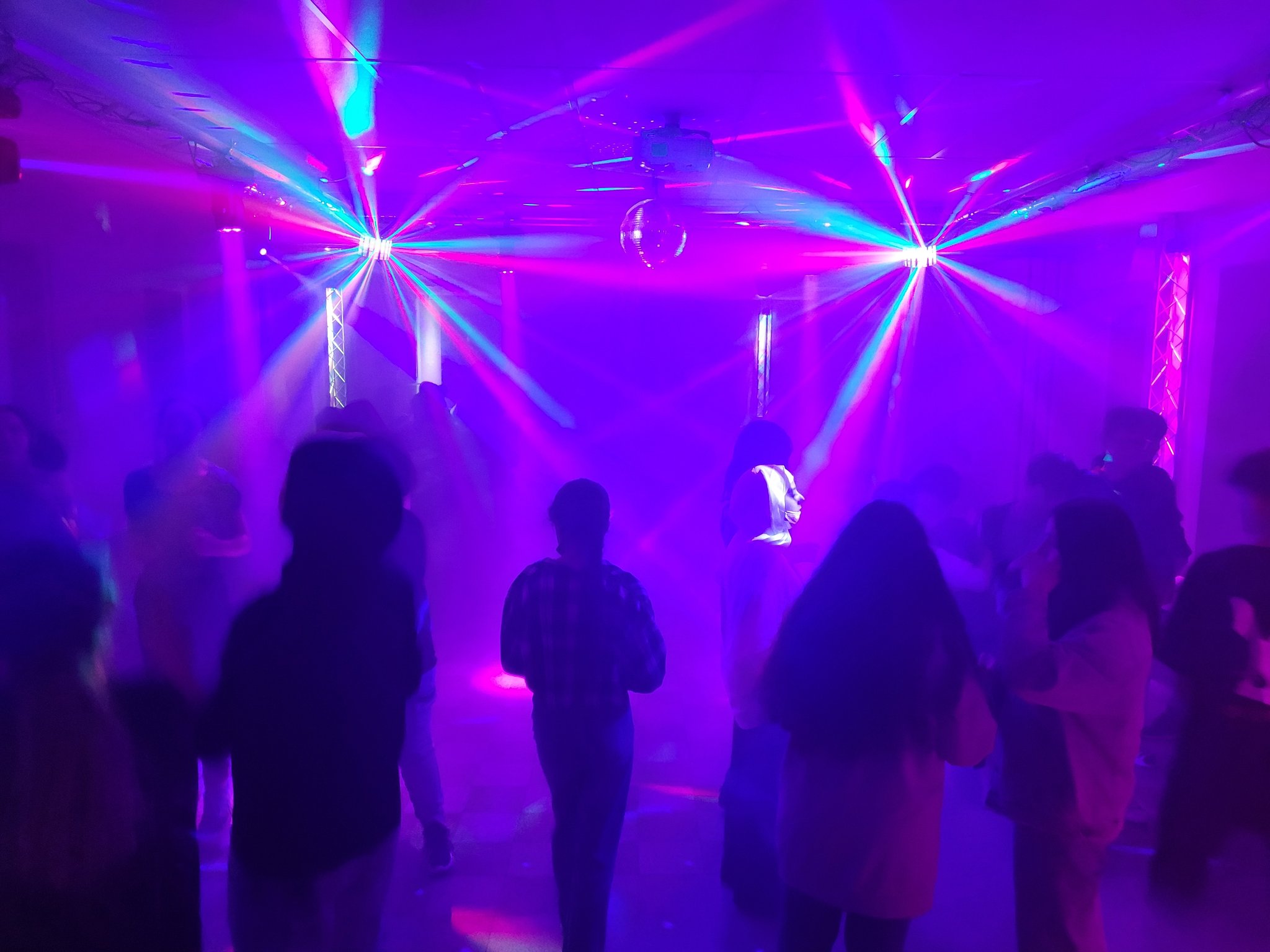 Der Höhepunkt der Klassenfahrt - die Disko!