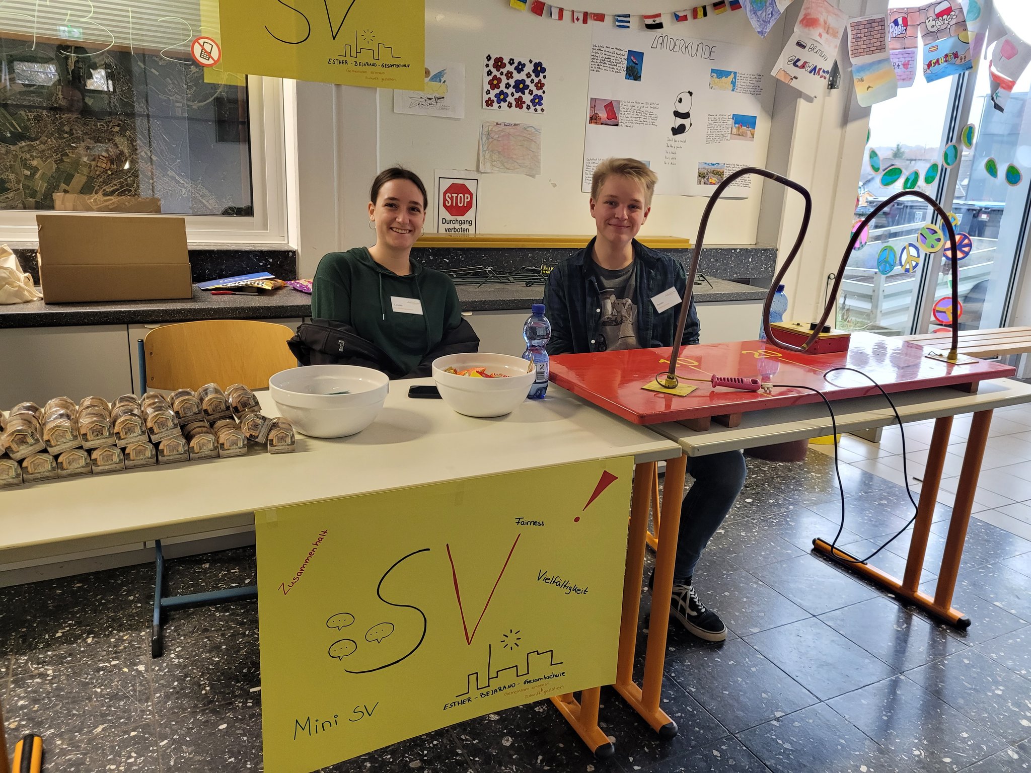 Am Tag der offenen Tür war die SV auch dabei!