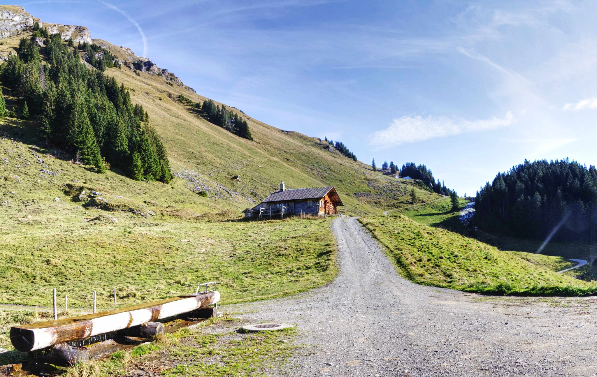 Blick von Moosbielen nach Nordosten