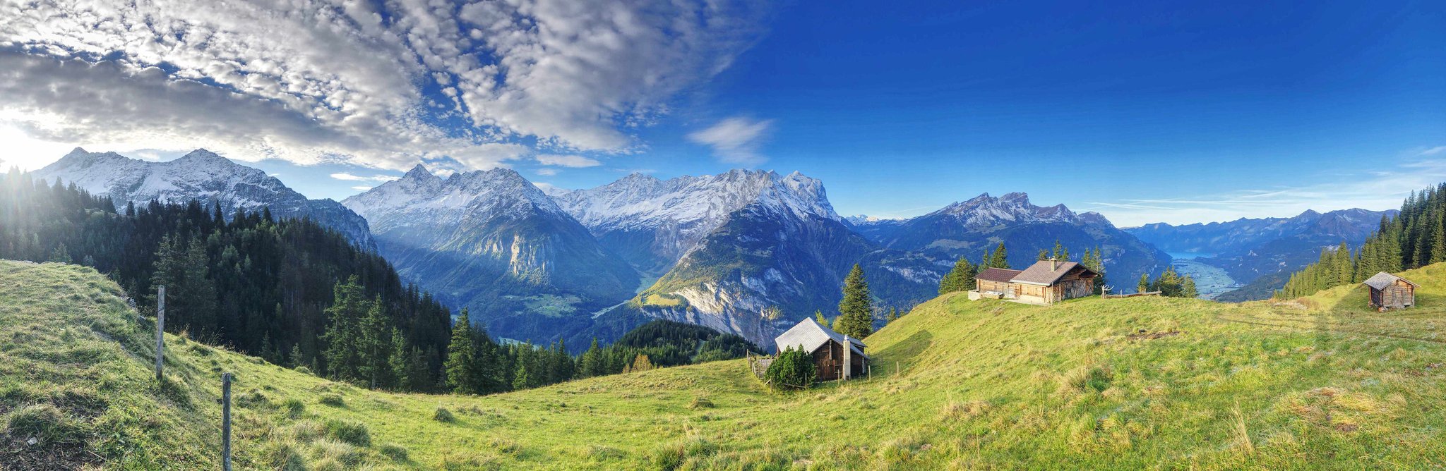 Stiller Ausblick im Morgenlicht