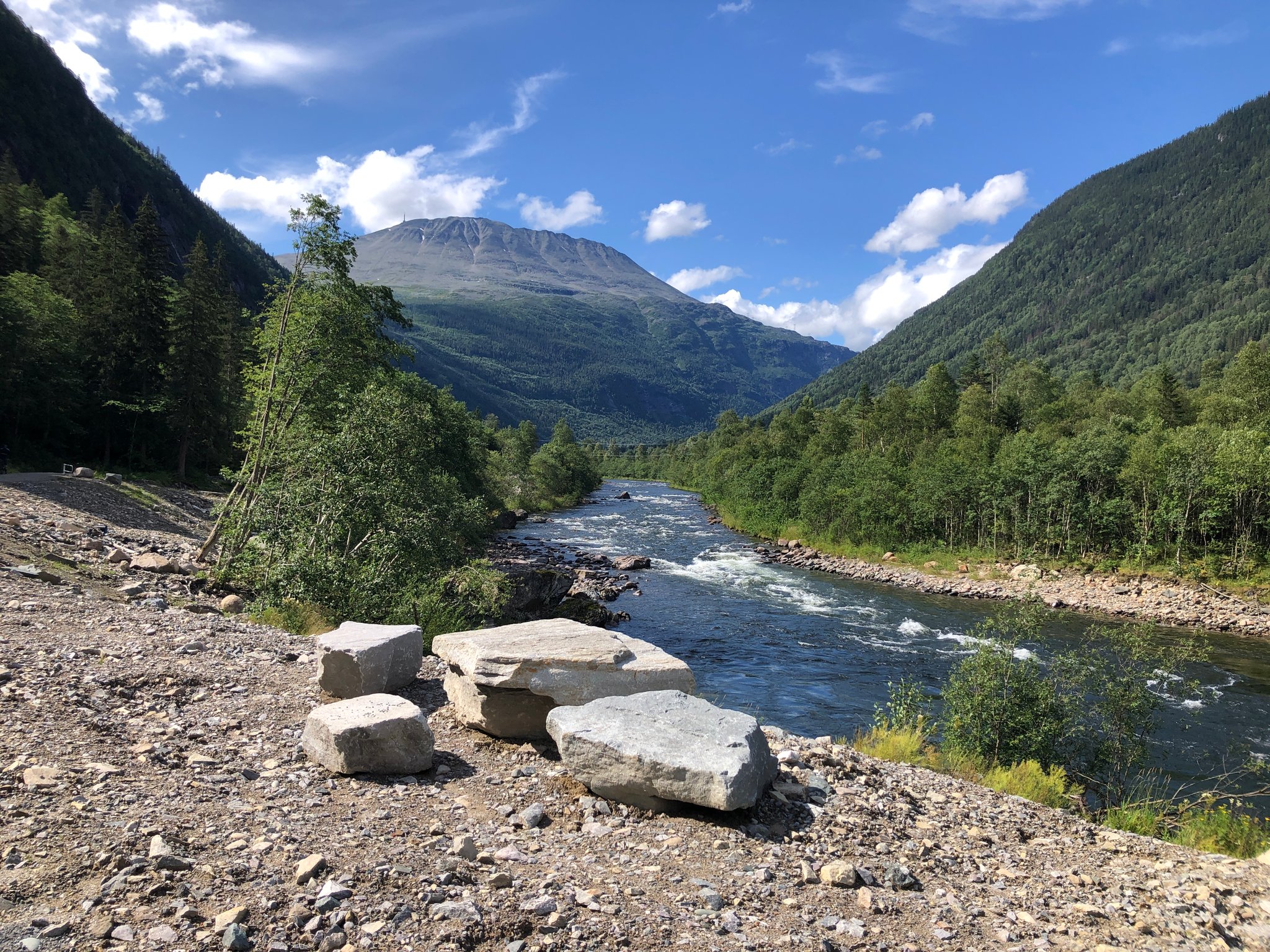 noen fine rasteplasser på siste etappe