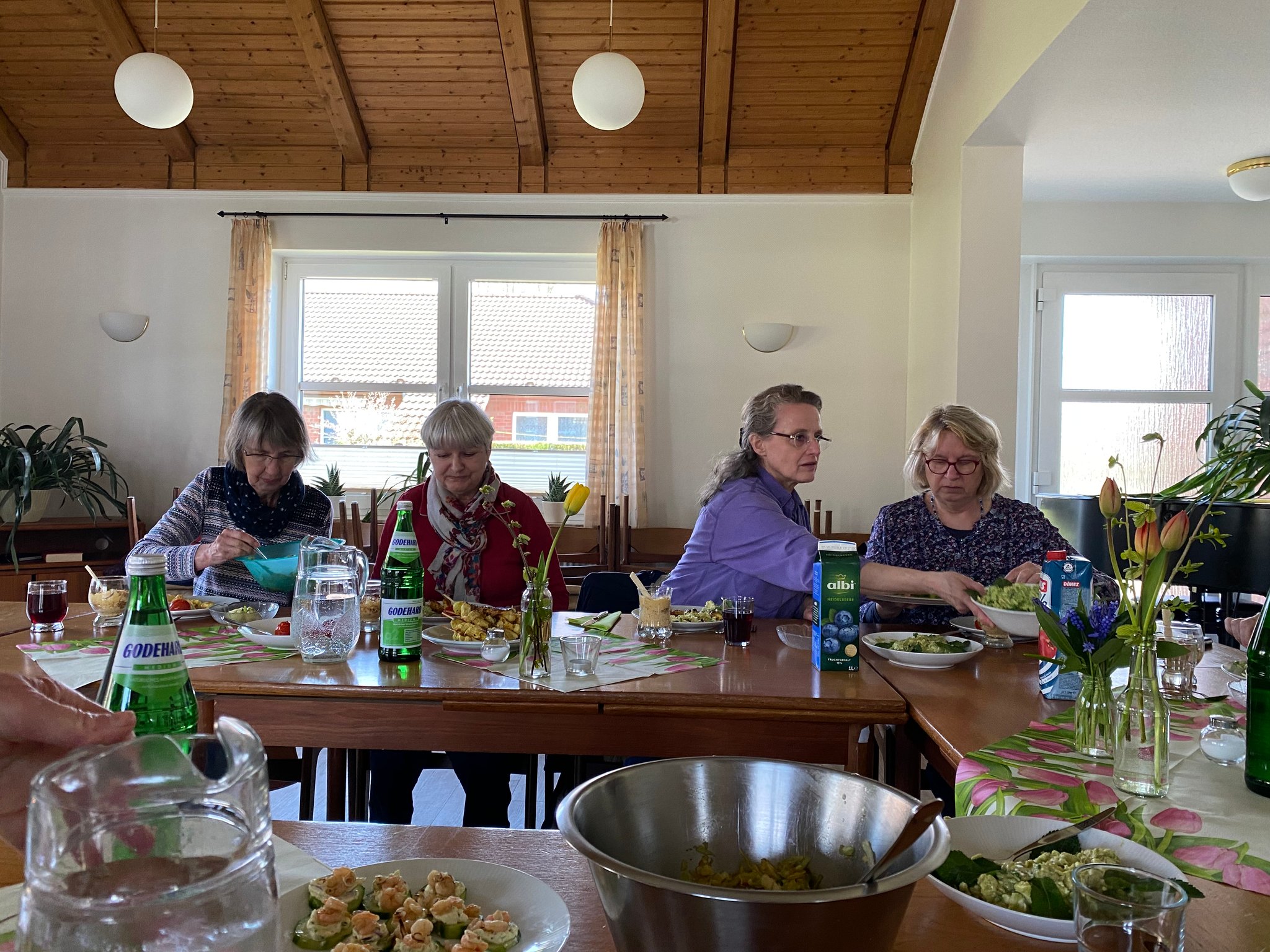 jetzt lassen wir es uns schmecken..