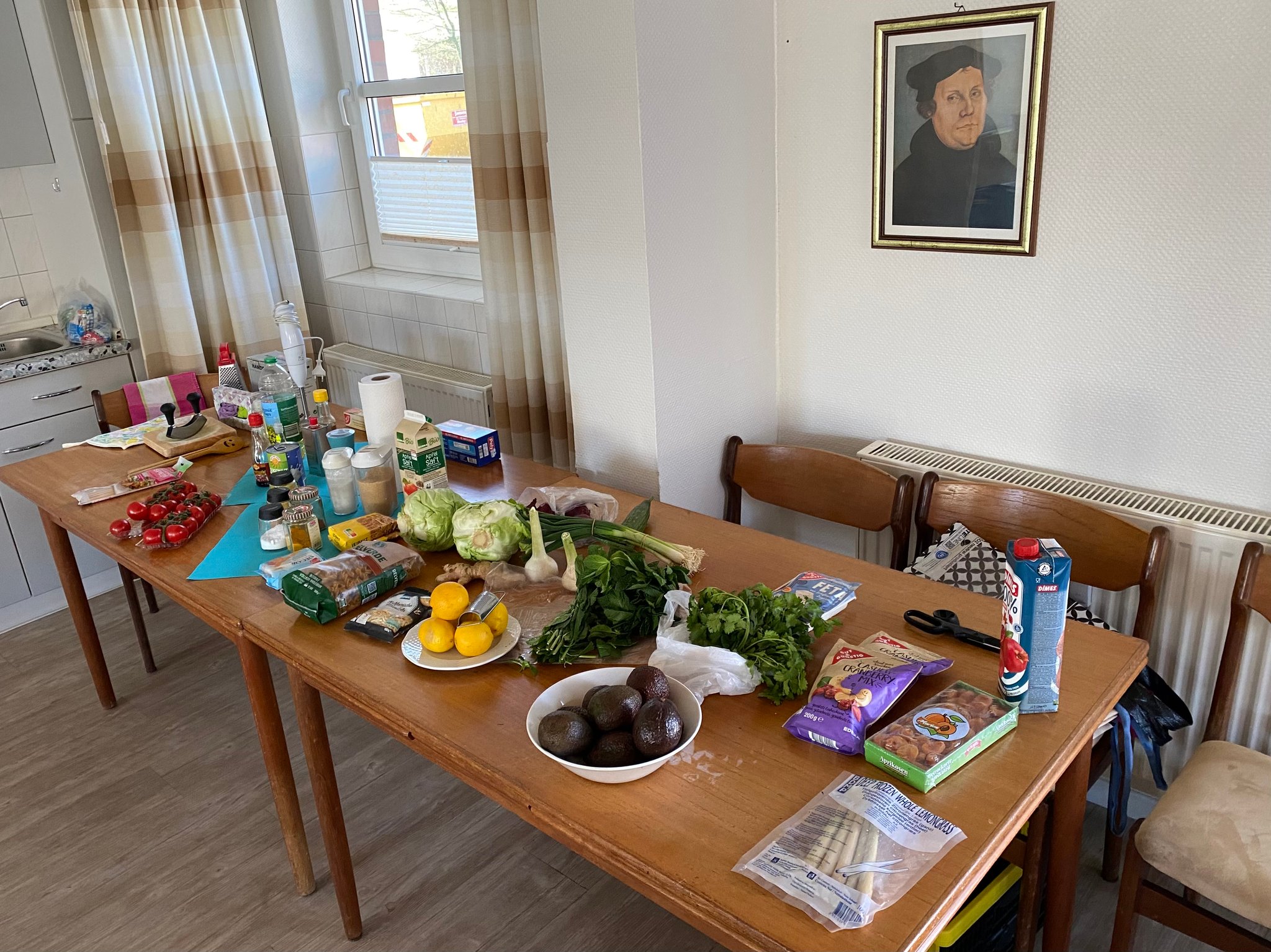 leckere Zutaten stehen bereit