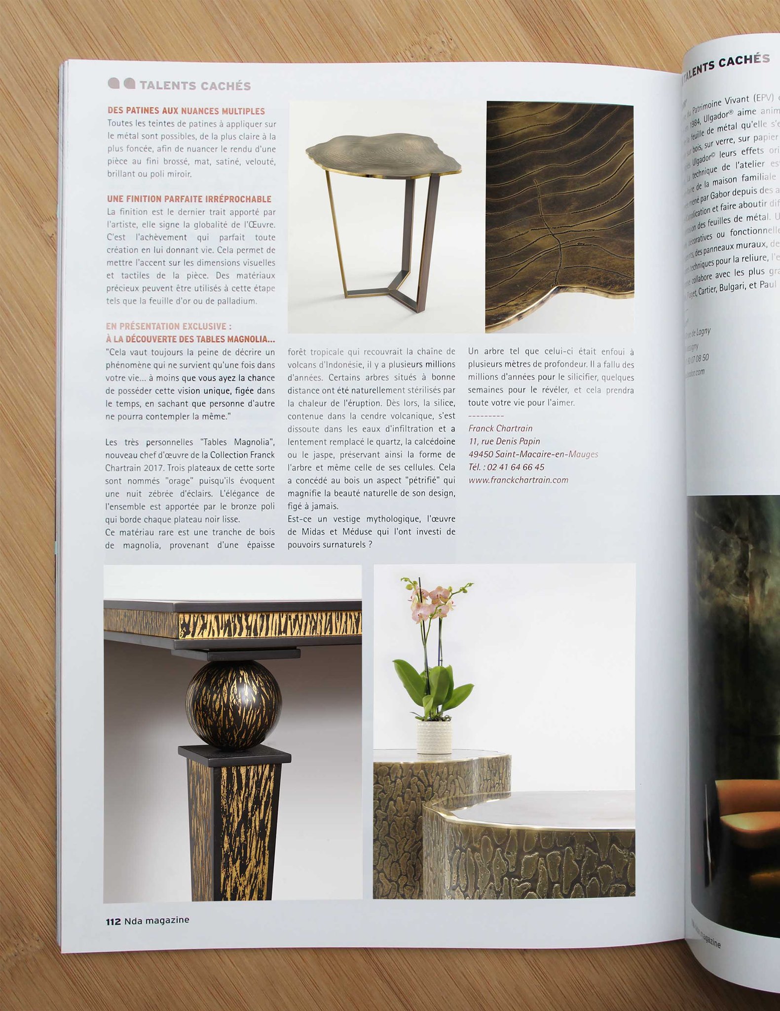 Nda Magazine # 29  Spécial Métiers d'Art et Design