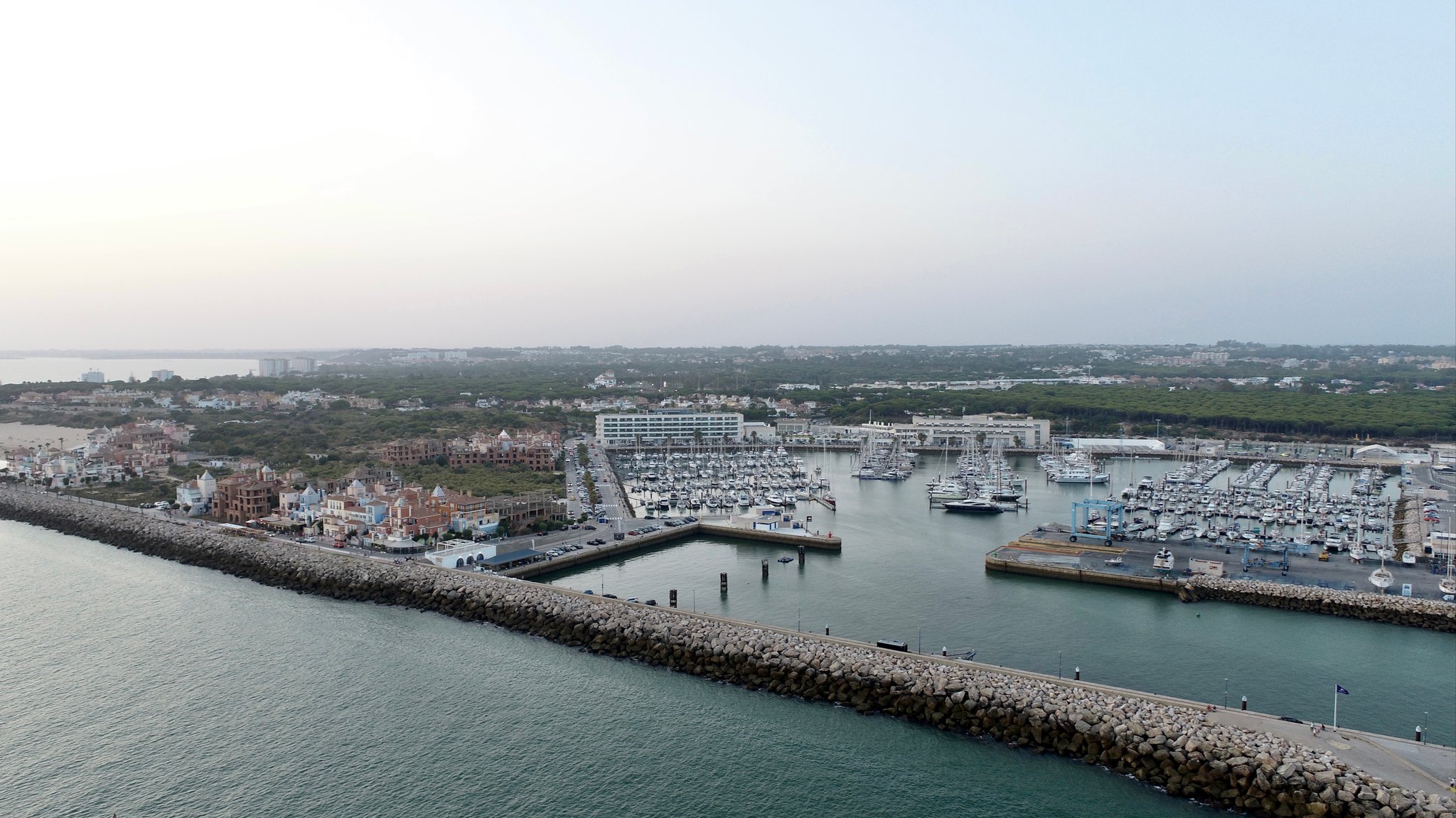 Drone image Puerto Sherry