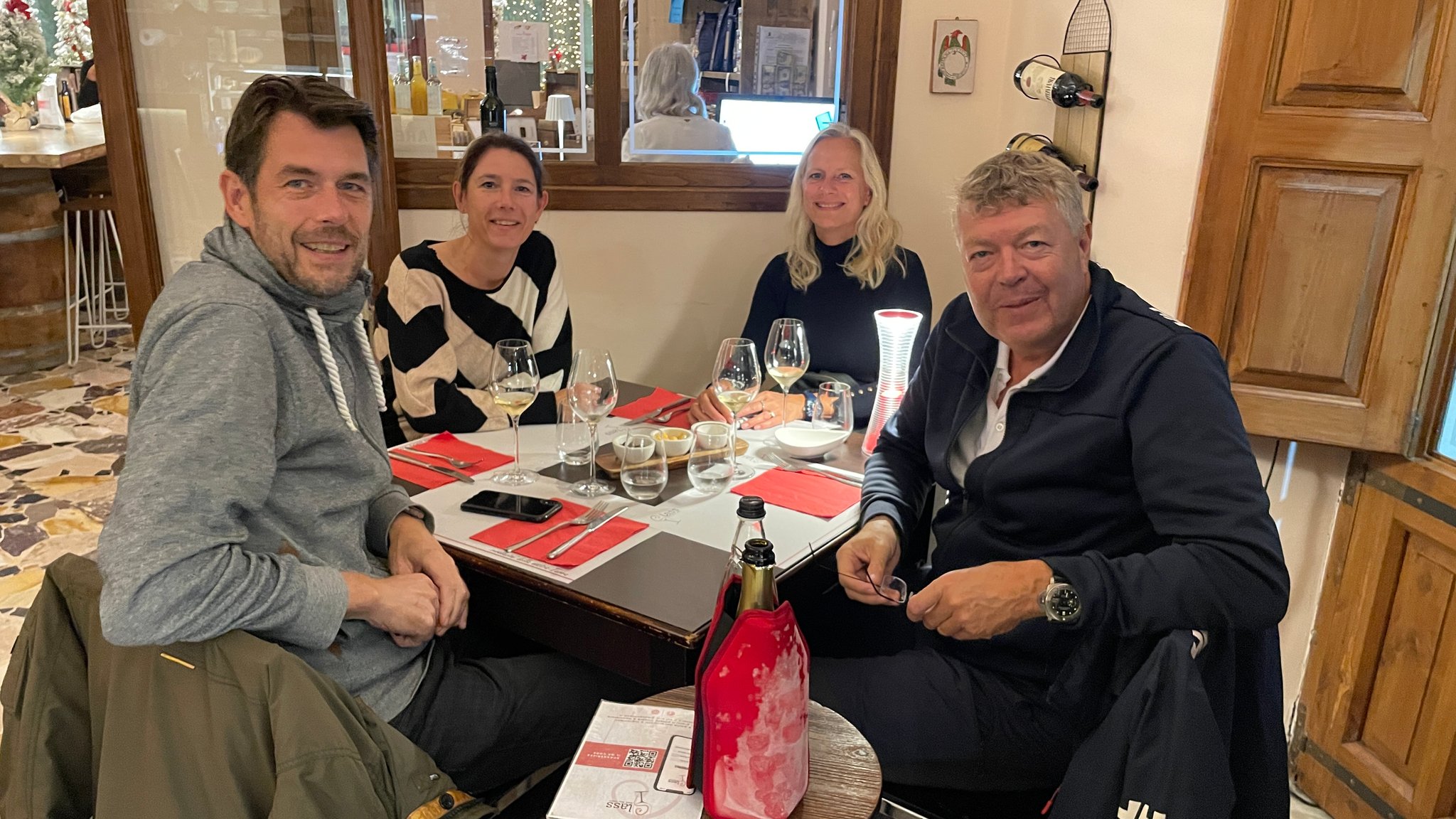 Last visitors - Janine and Michael