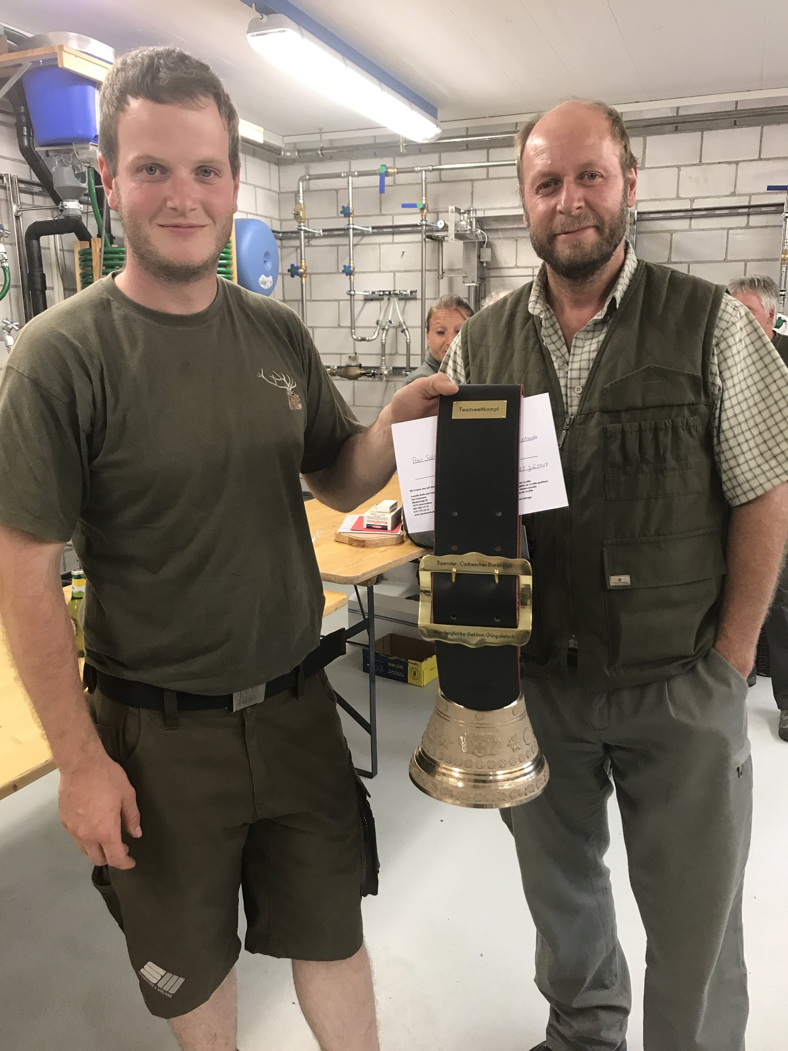 Zweier Team Wettkampf Daniel & Herbert Schwitter