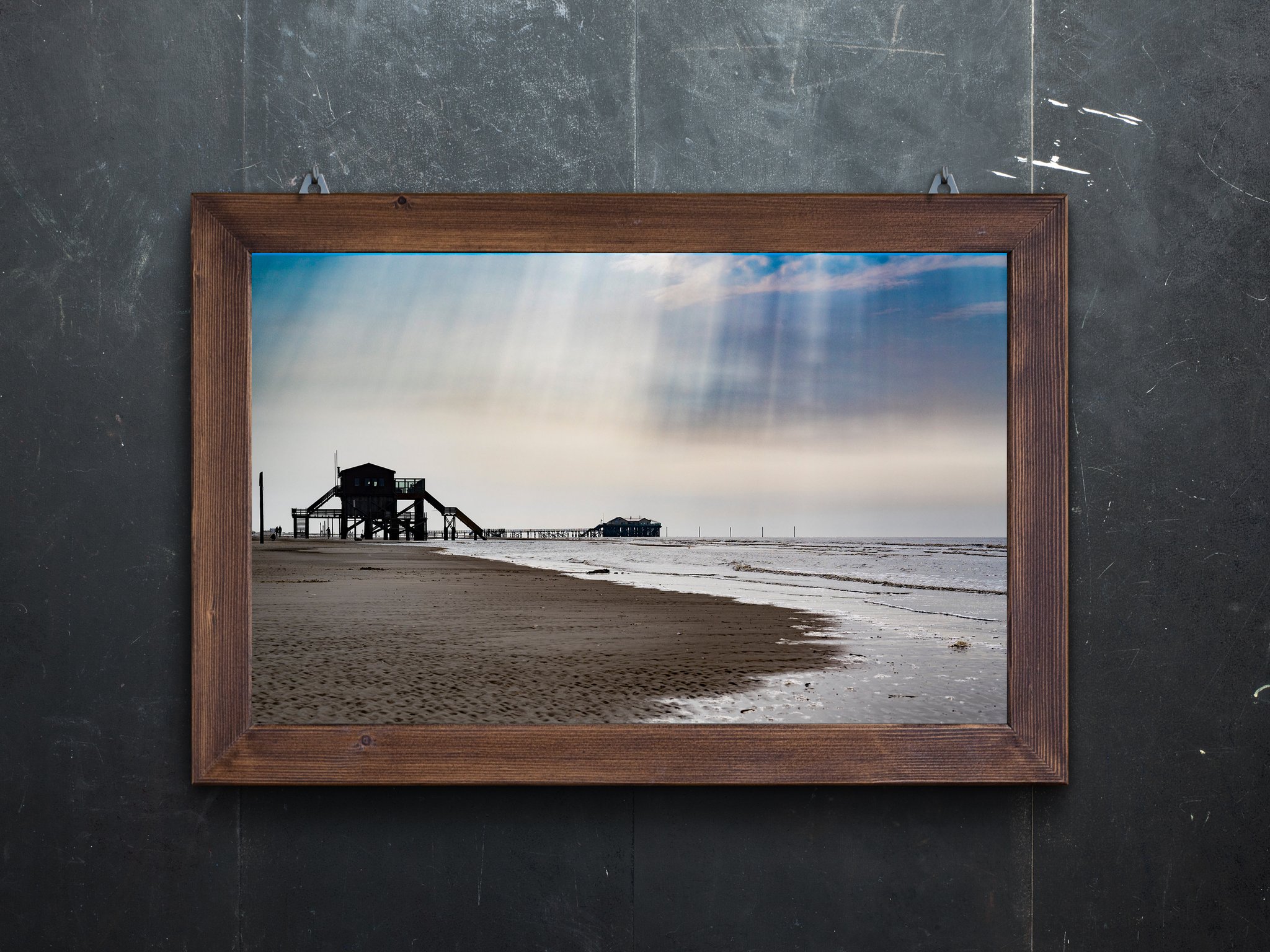 Sankt Peter Ording Foto Glück Kollektion