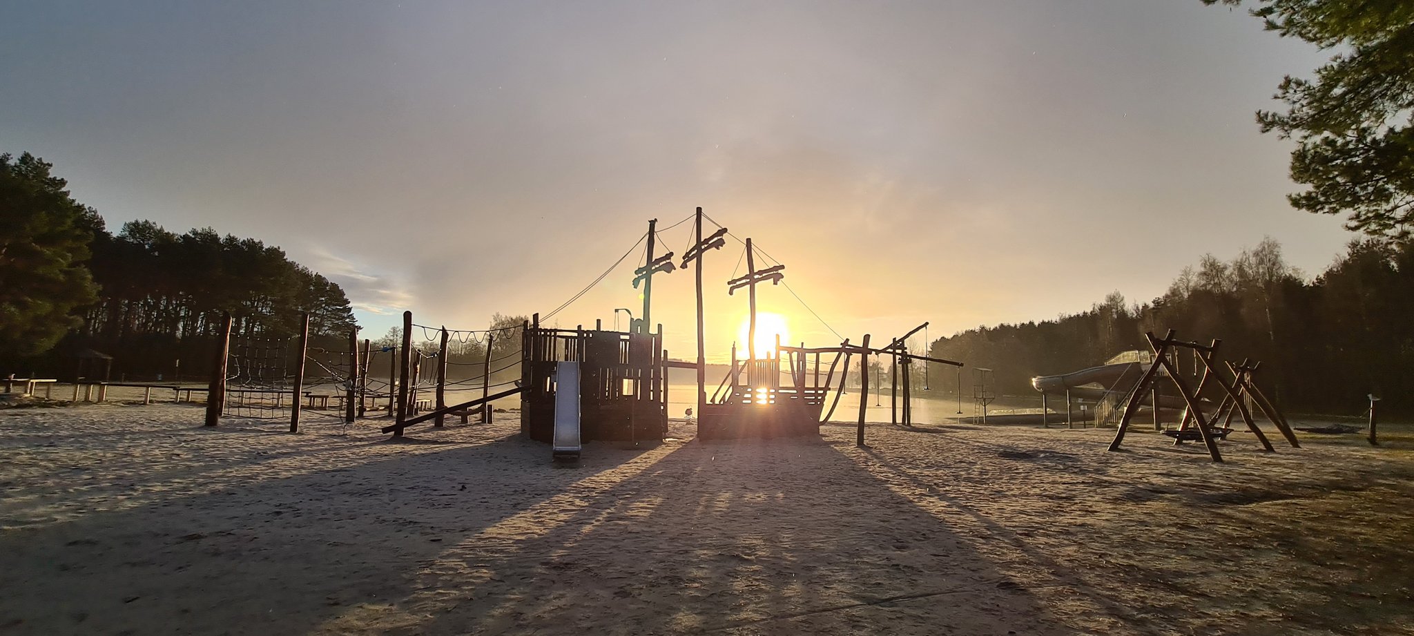 Spielplatz am Ottermeer in Wiesmoor Ostfriesland