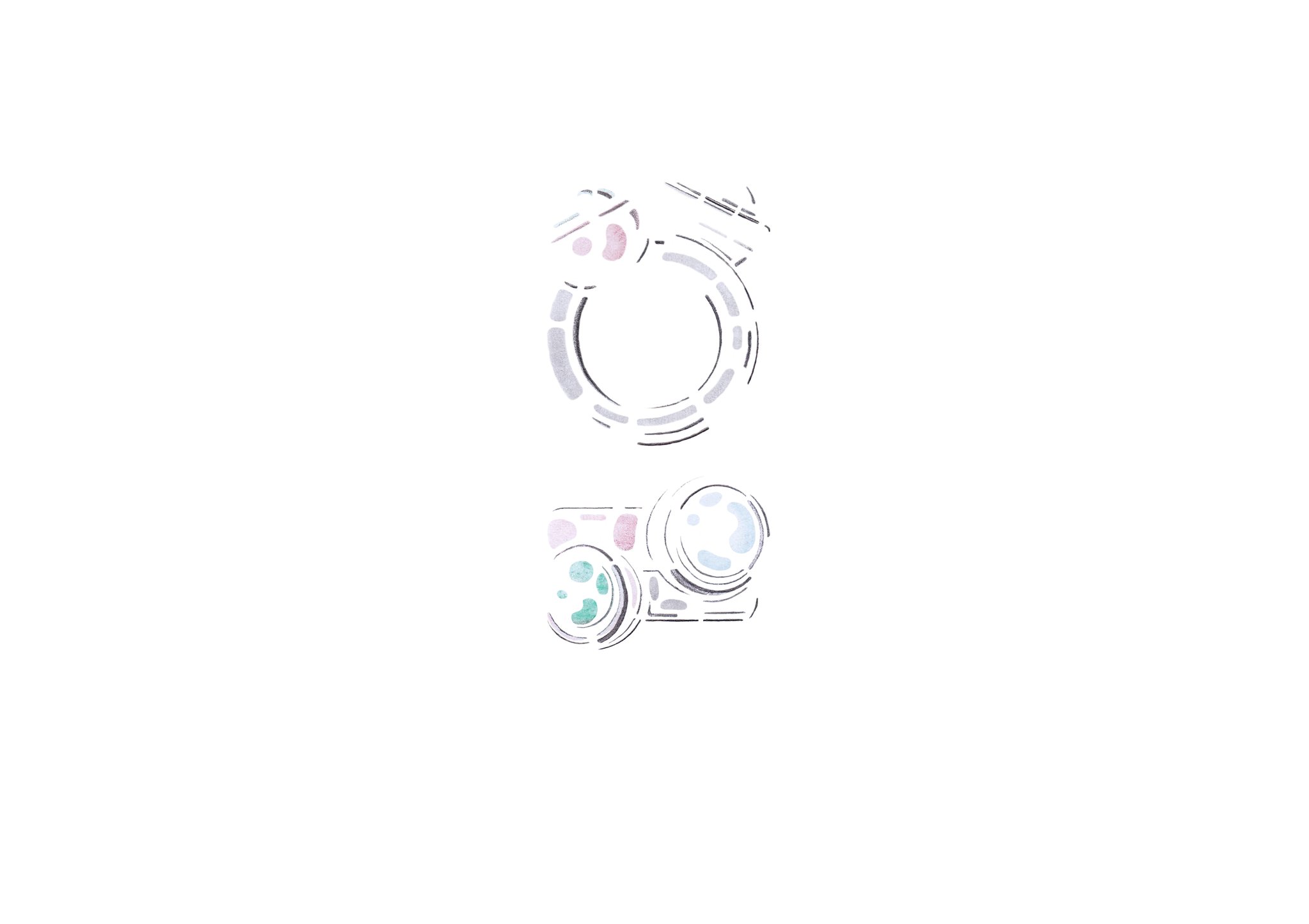 Verfolgen Sie wie unsere neue Schmucklinie Kugelkollektion entsteht  -  Skizze Nr. 5 / 14