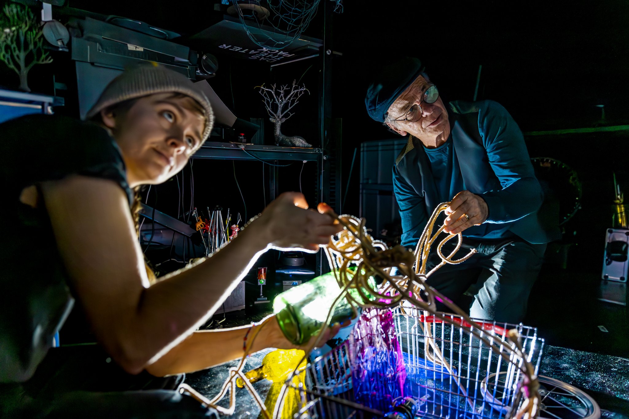 Mircos Suche nach dem Schatten (Foto Chris Iseli)