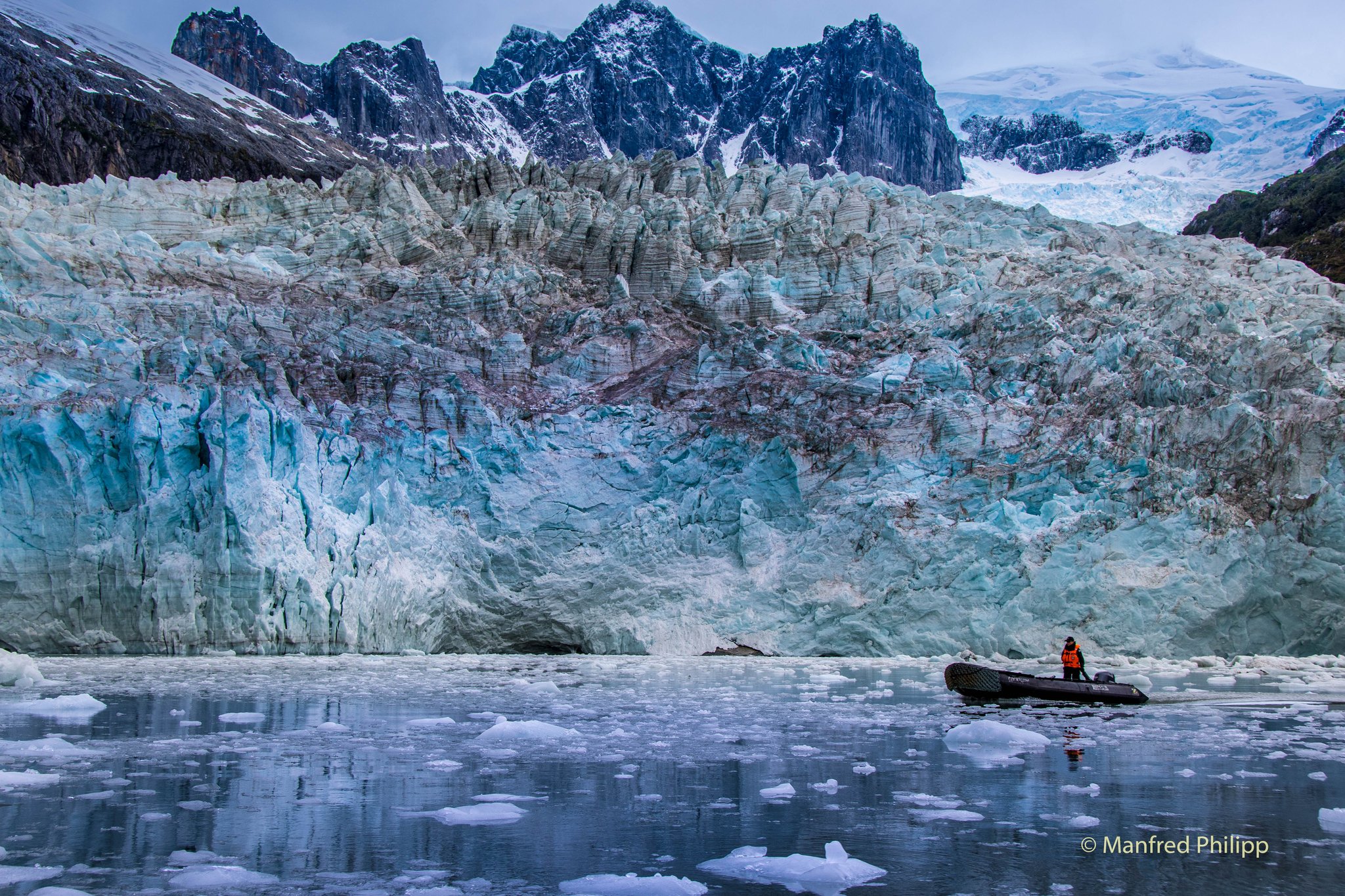 Gletscher in Patagonien, Chile