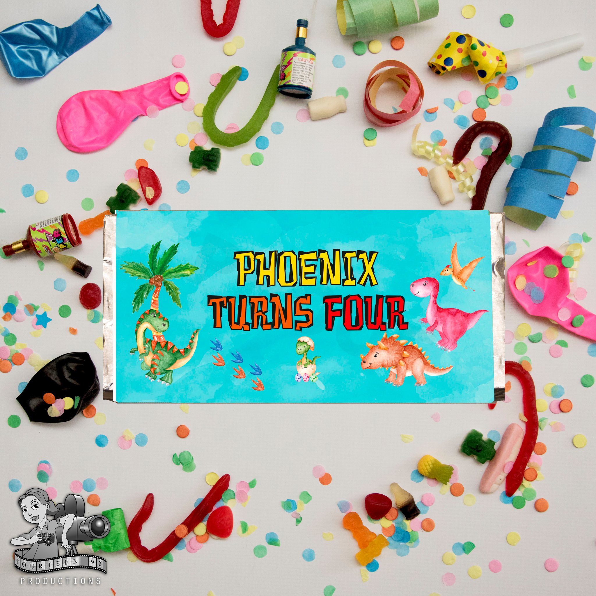 Dinosaur; Watercolour