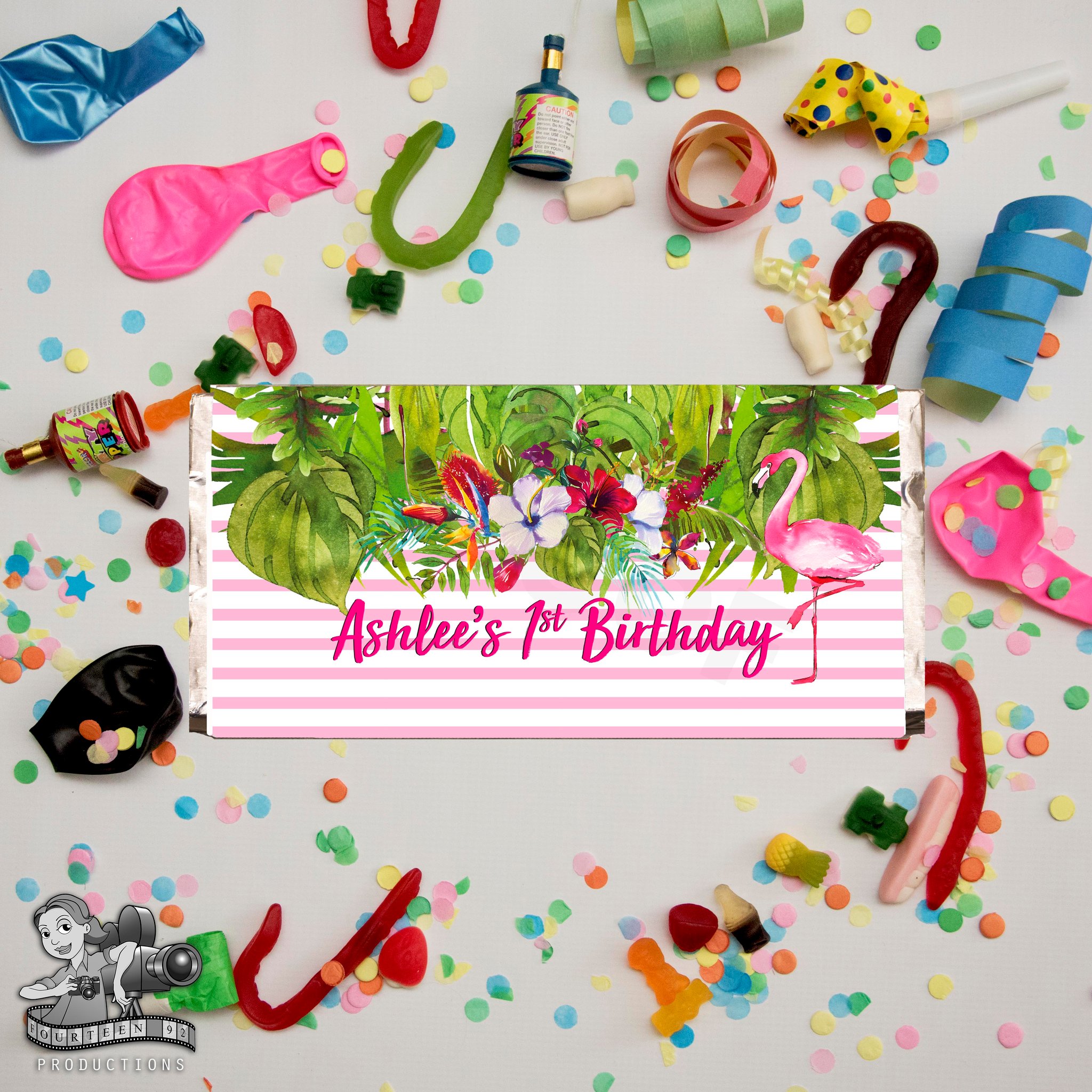 Flamingo; Watercolour