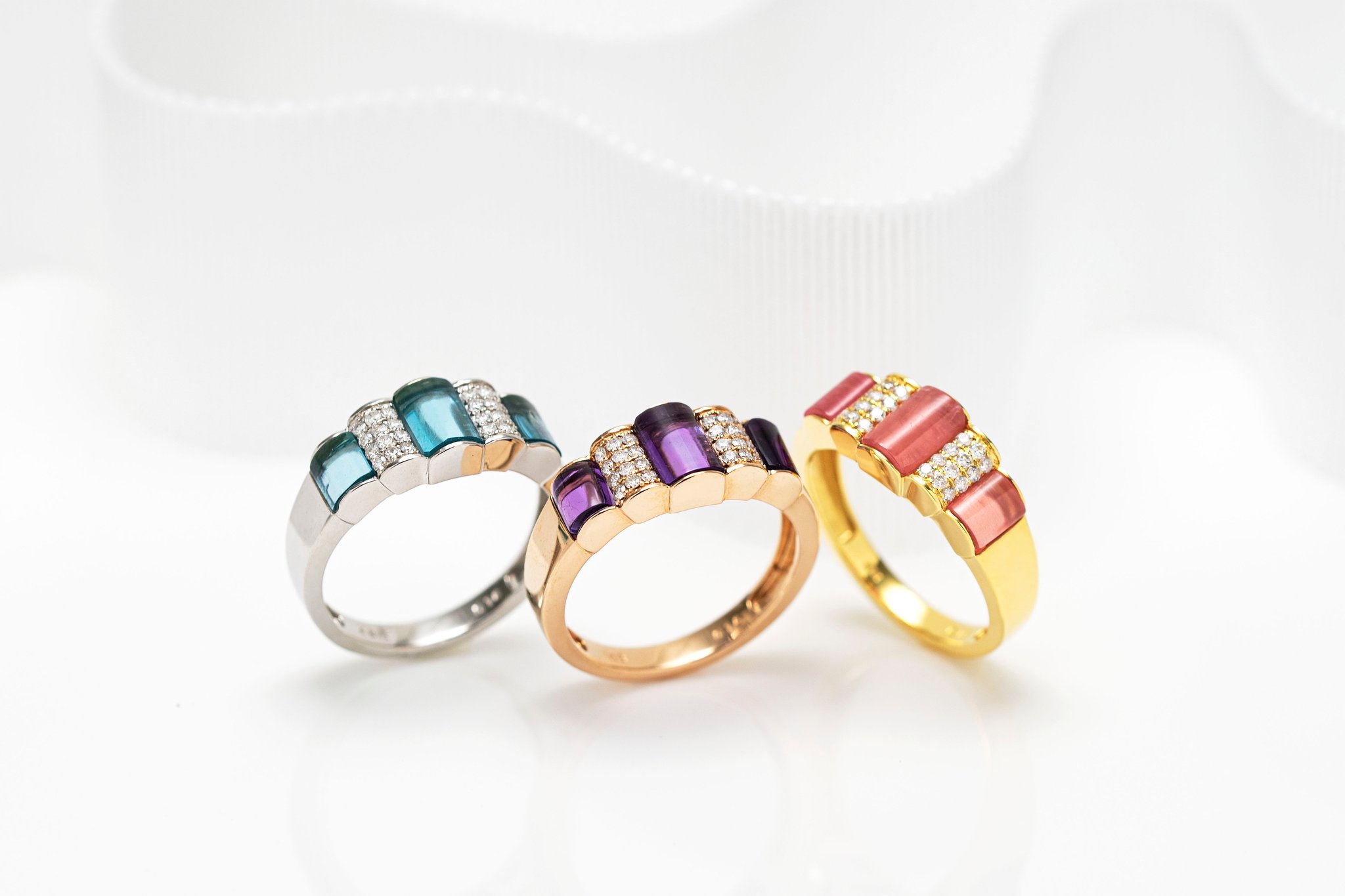 ﾘﾝｸﾞ　　左．￥374,000　中．374,000　左．374,000