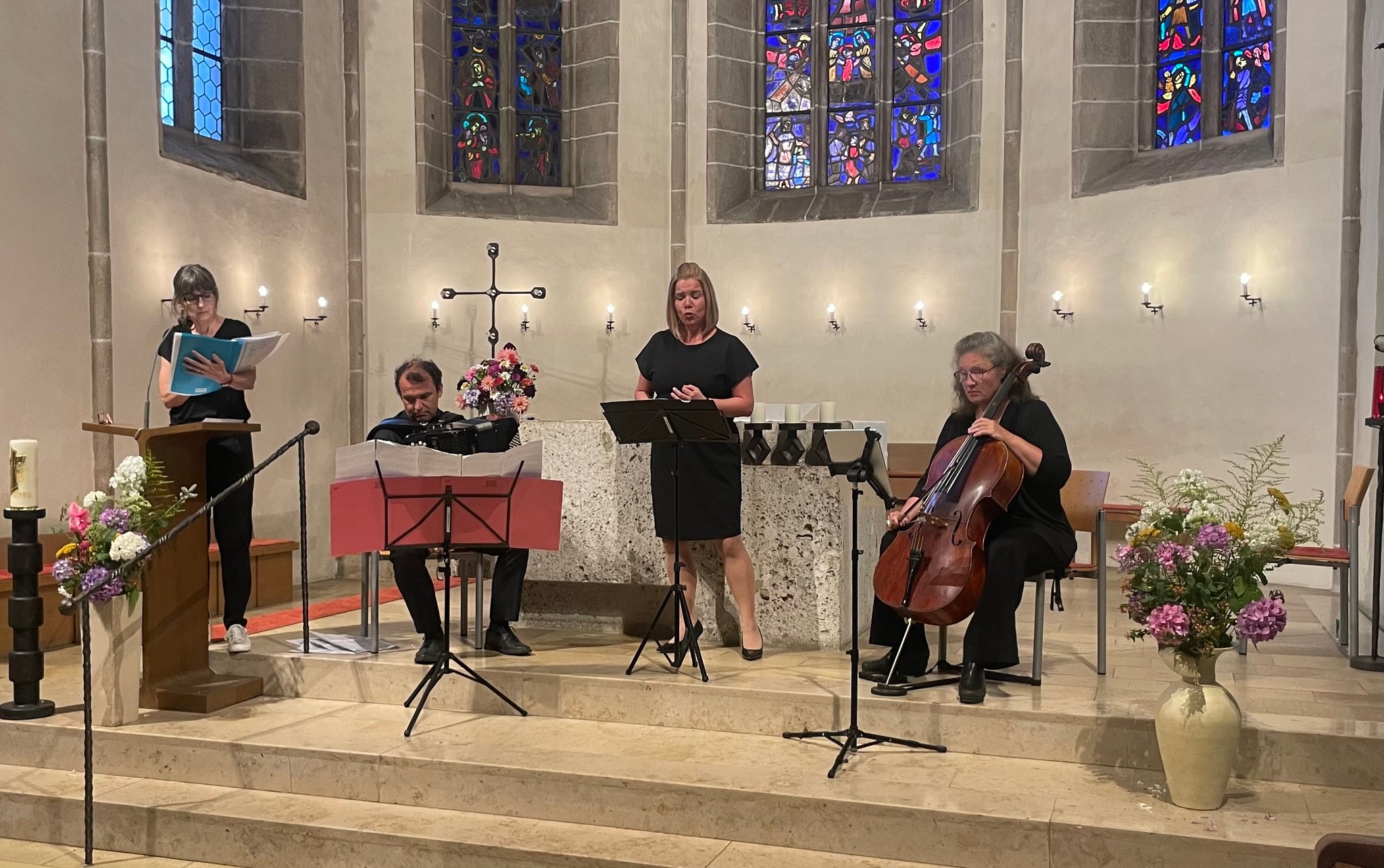 Goschada Mond! | Pfarrkirche Bad Kreuzen © privat