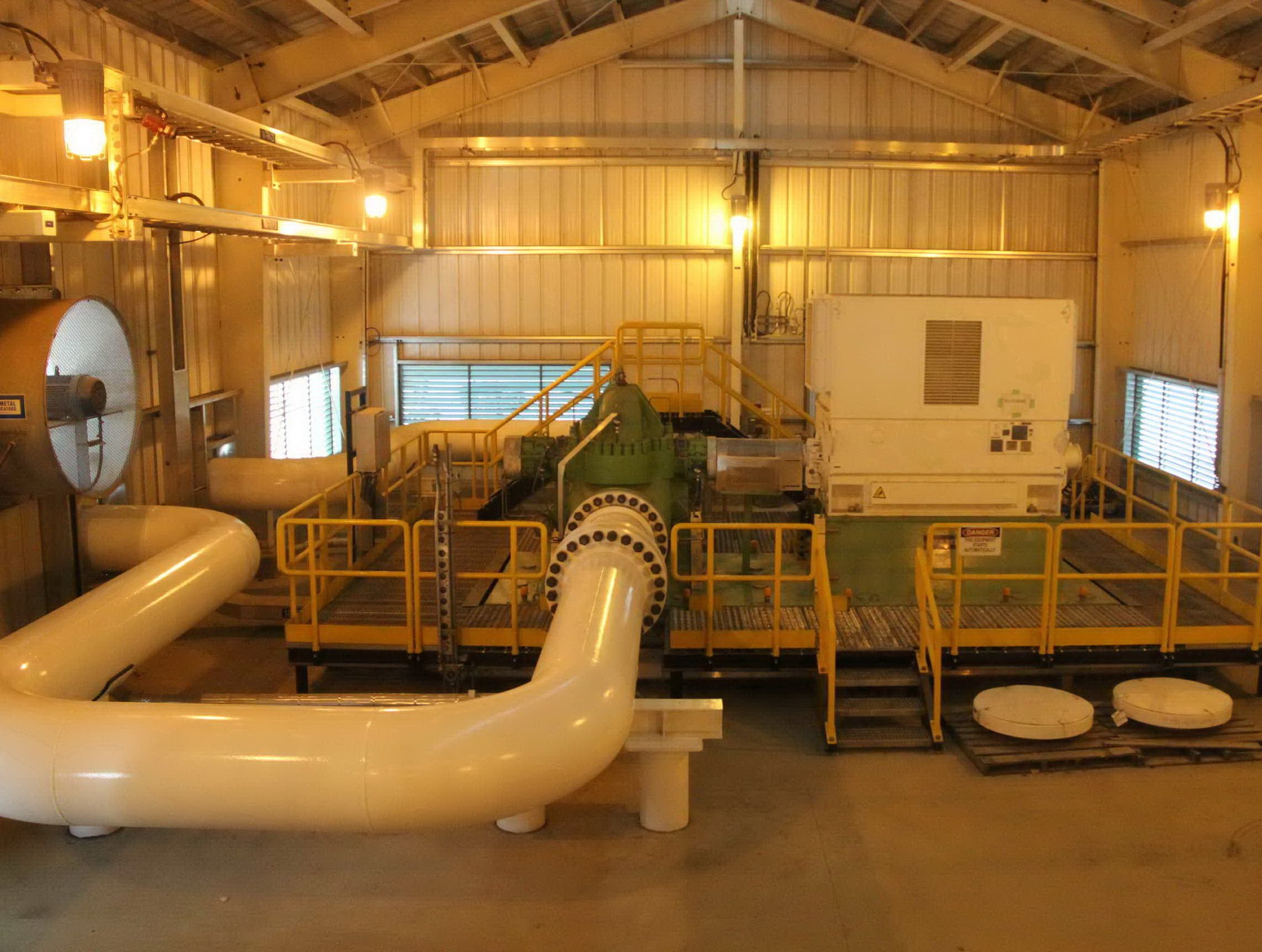 Pumphouse With High noise Levels