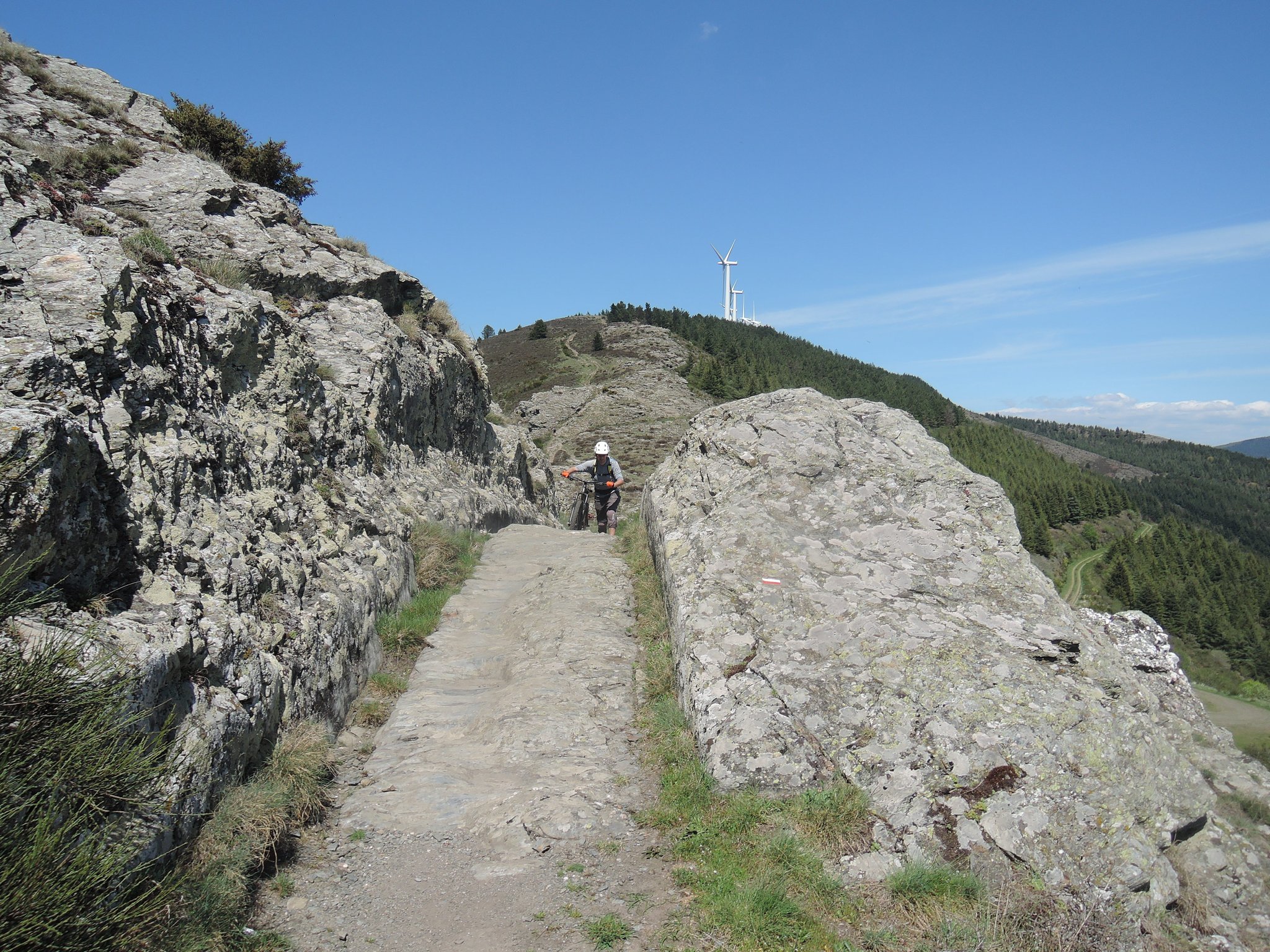 traces de chariots, VTTiste