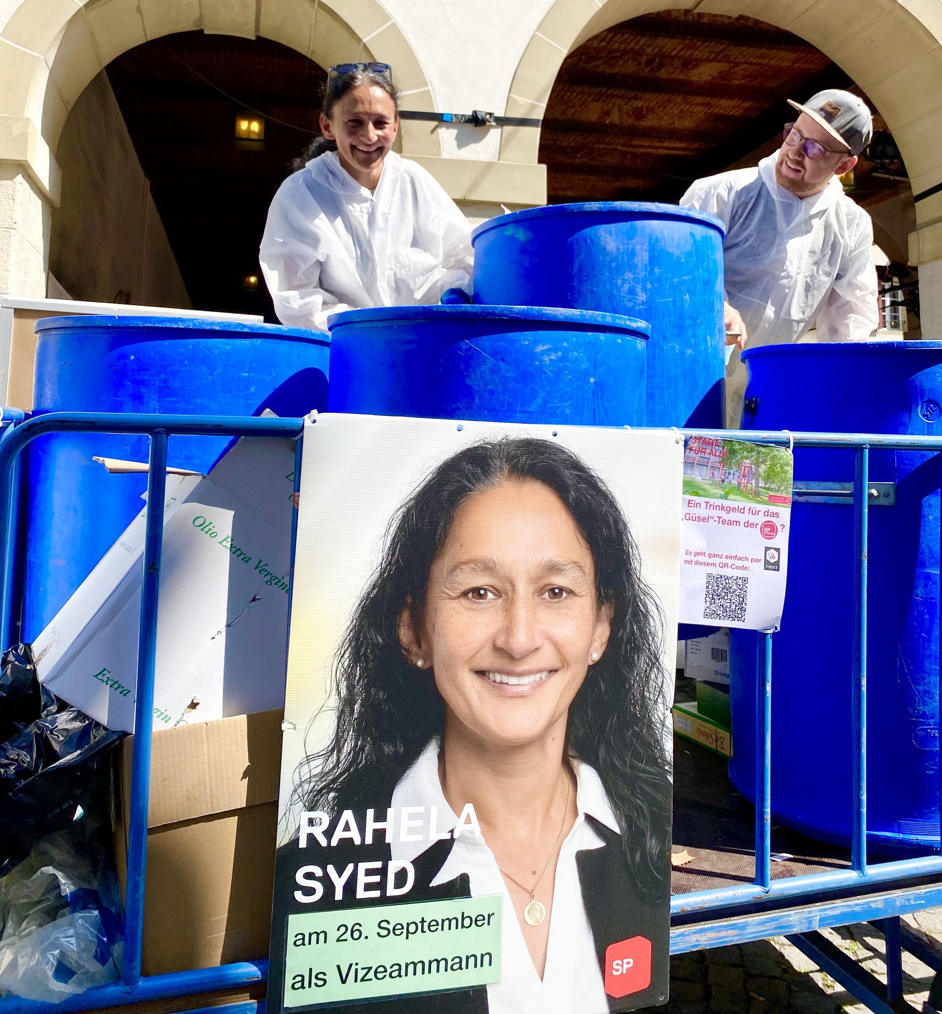 Aktiv im Einsatz für Sauberkeit