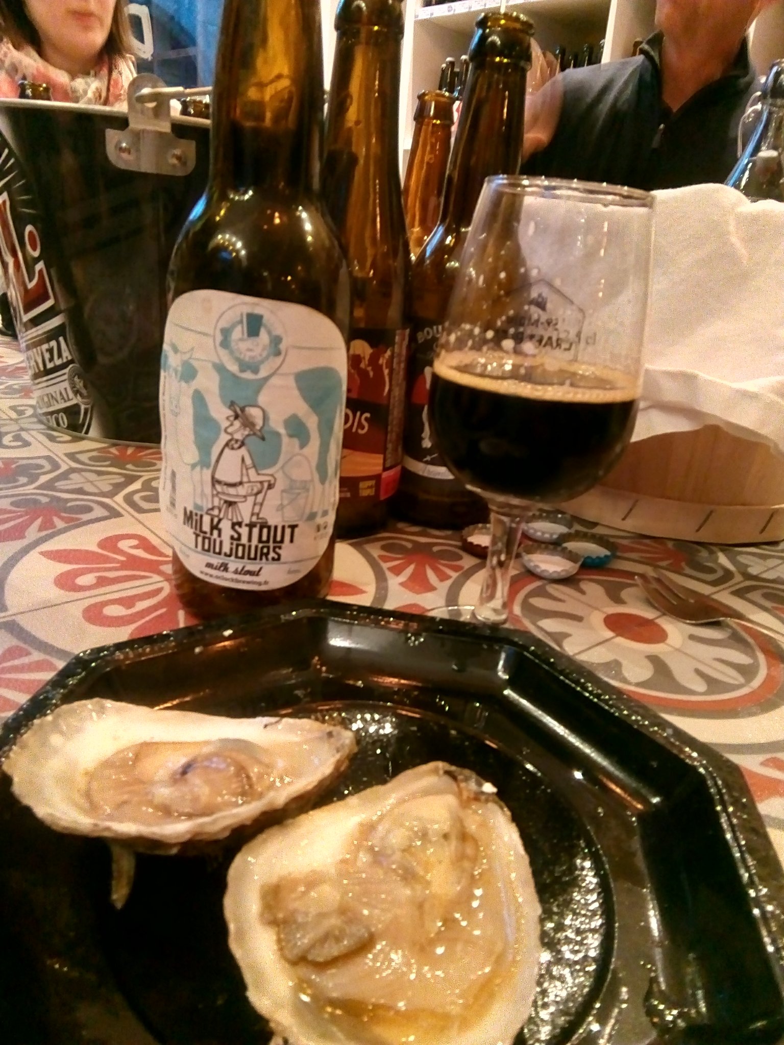 Accord bières et huîtres 