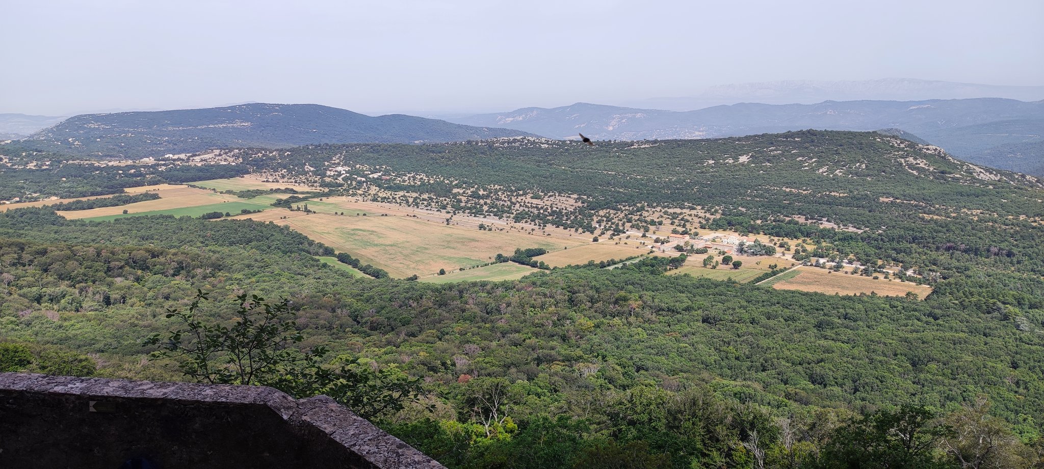 Vue depuis sanctuaire Sainte-Baume