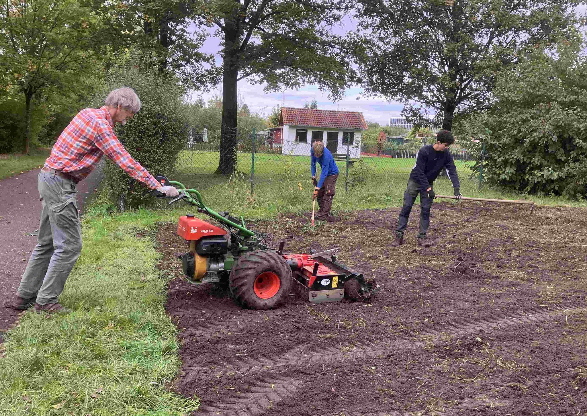 das ist doch schon ganz passabel eingeebnet.