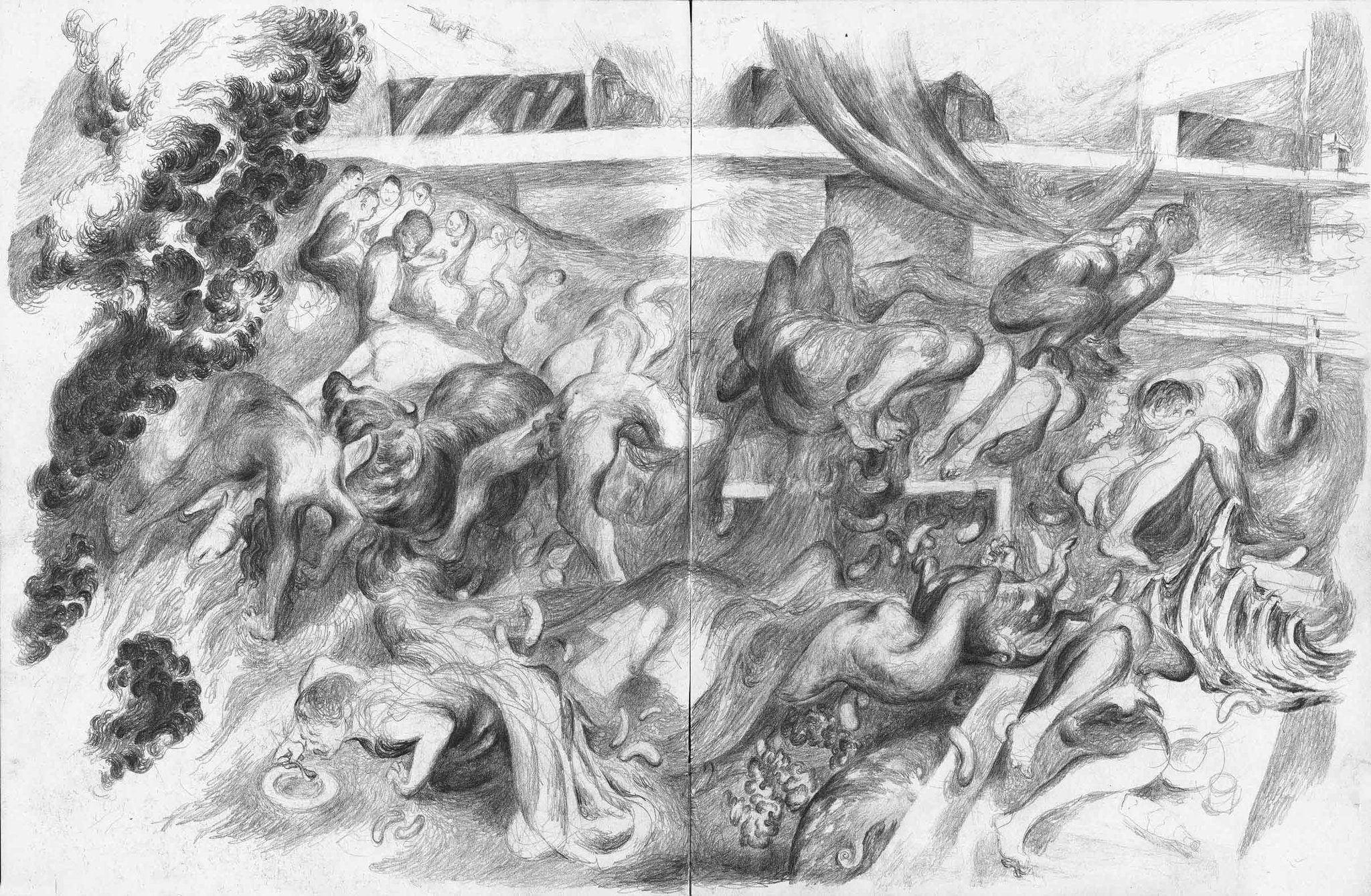 Pencil-On-Paper-2010-2014/29x21cm/44x29cm