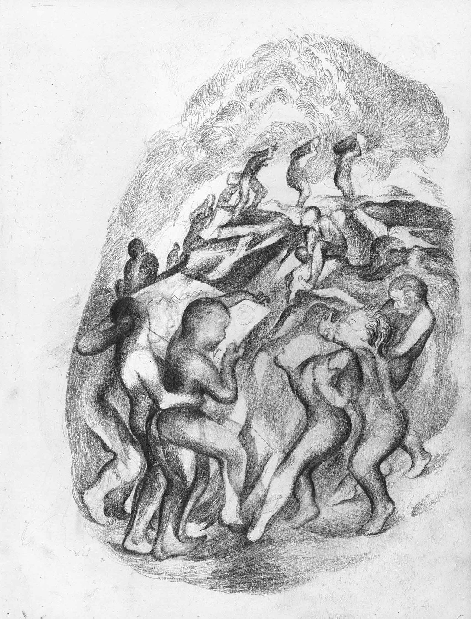 Pencil-On-Paper-2010-2014/29x21cm/44x29cm