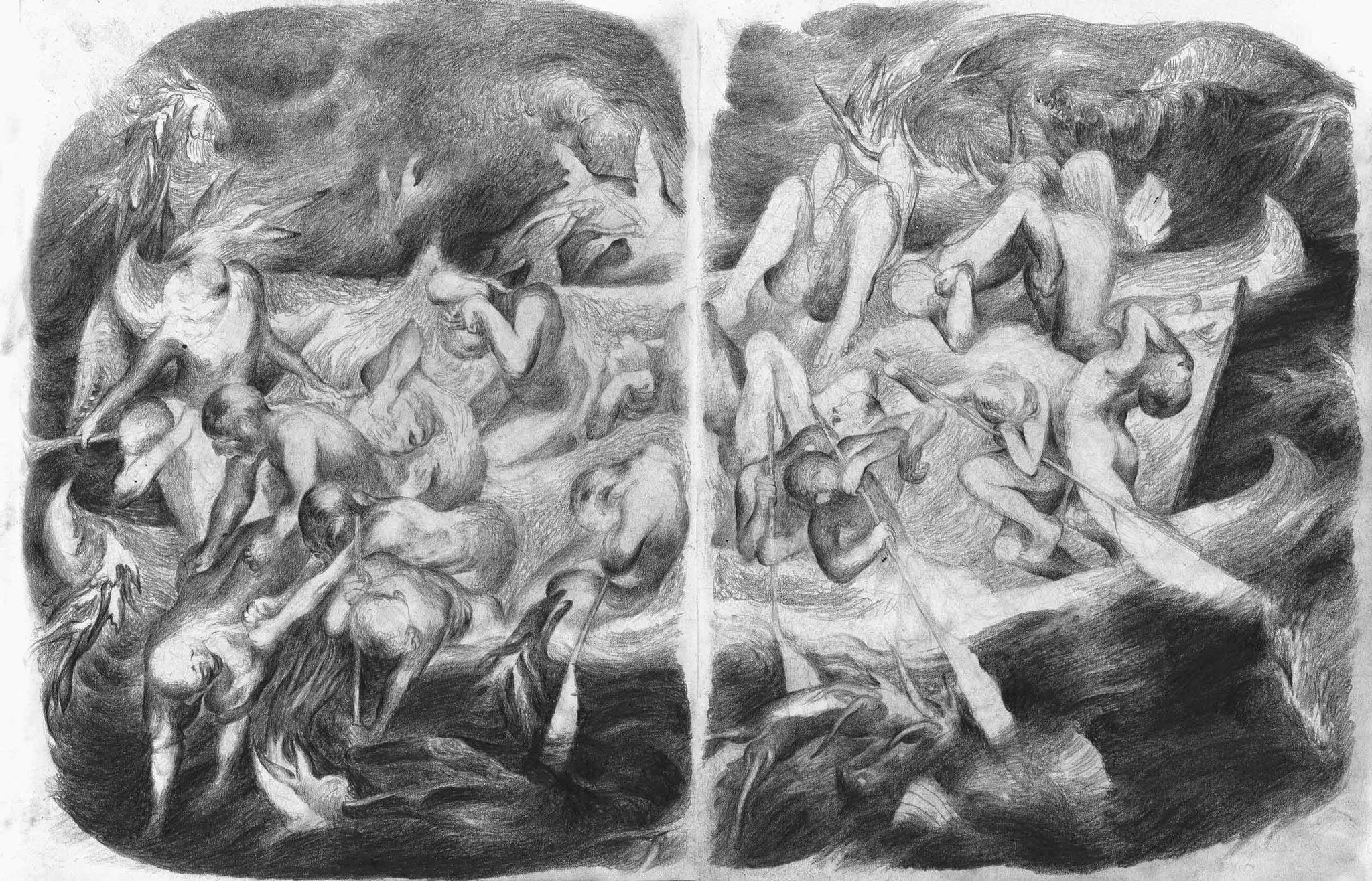 Pencil-On-Paper-2010-2014/29x21cm/44x29cm