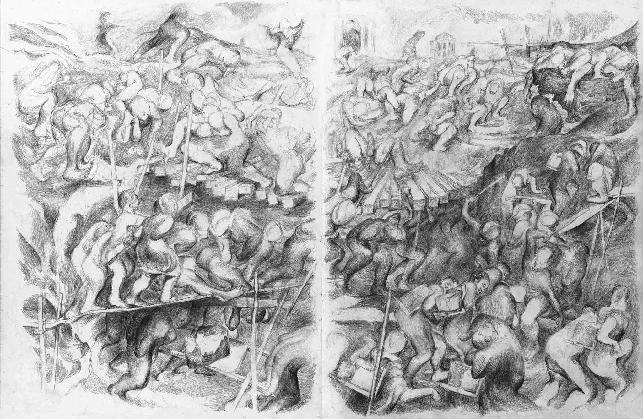 Pencil-On-Paper-2010-2014/29x21cm/44x29cm